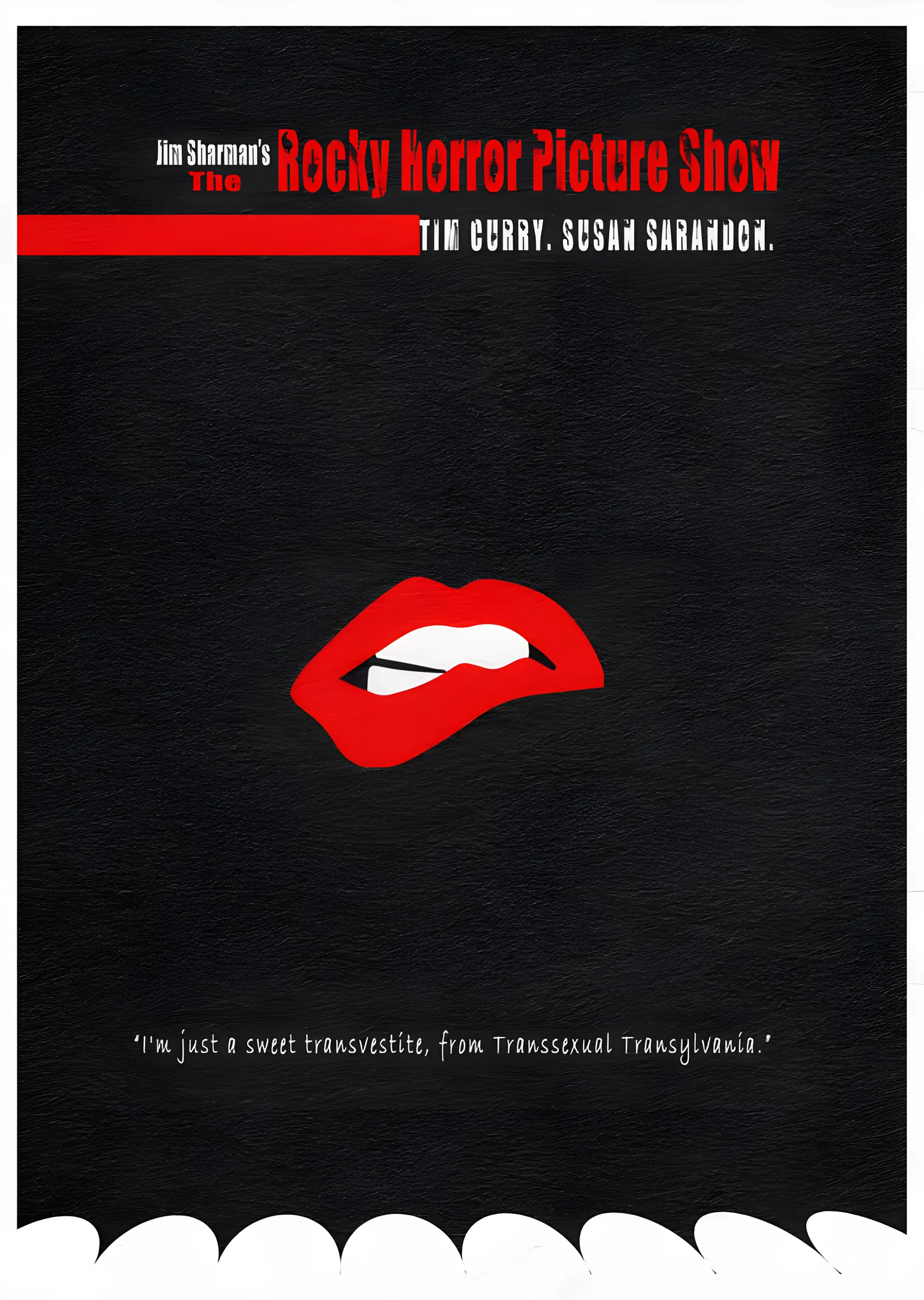 The Rocky Horror Picture Show metal tablo
