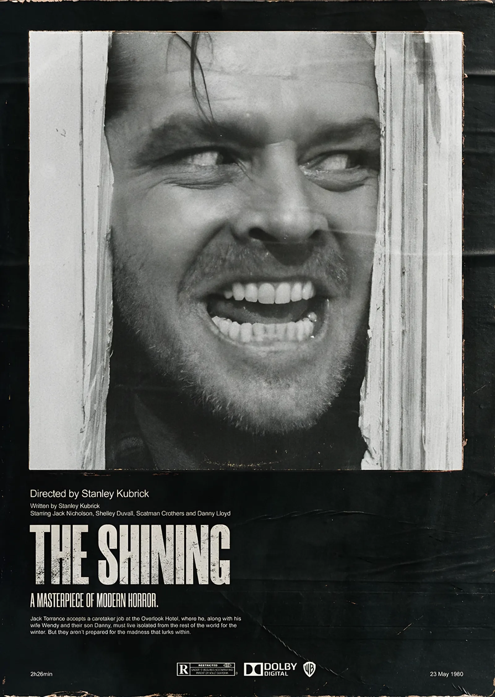 The Shining - Kapı Ardında metal tablo