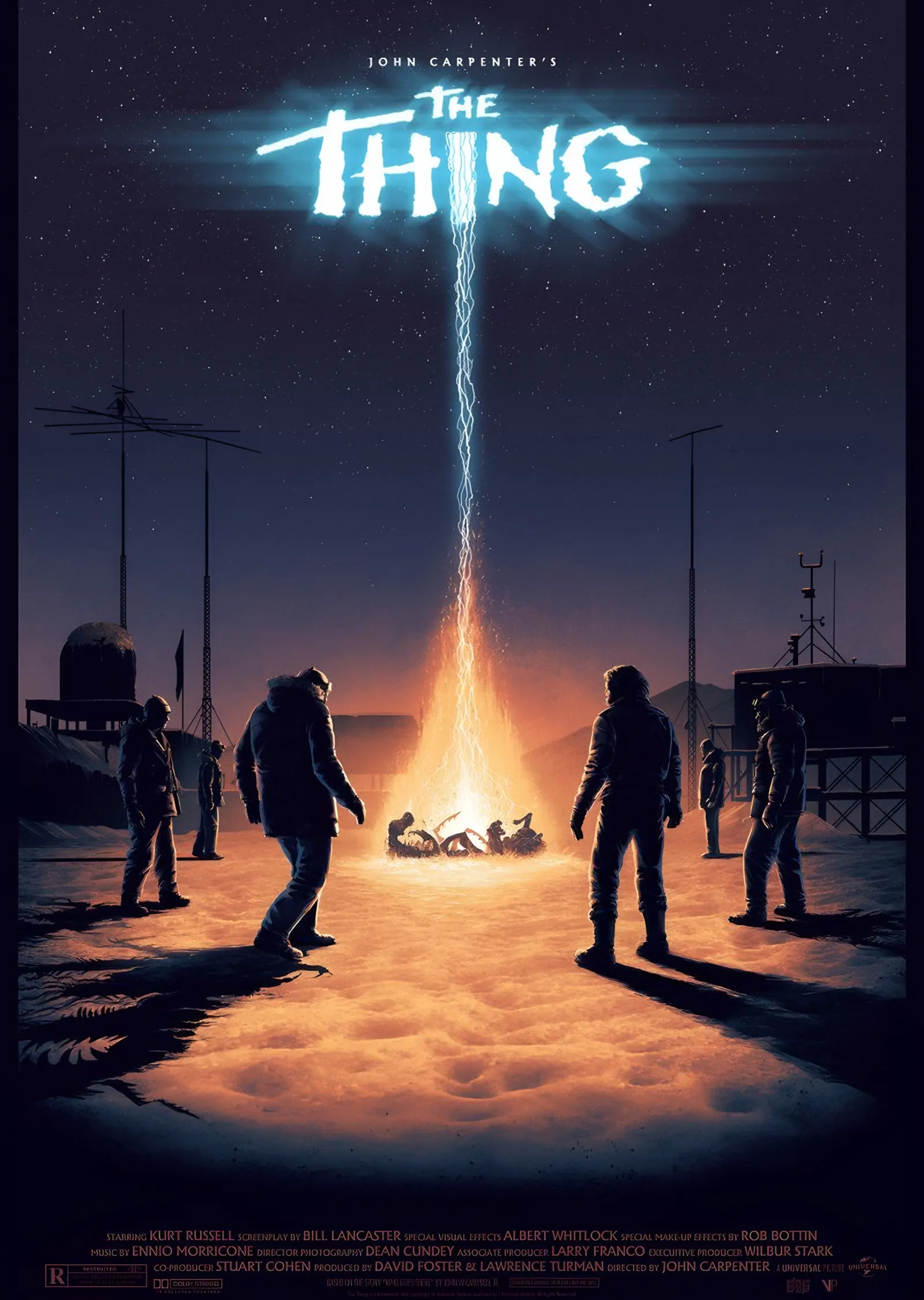 The Thing - Ateş Çemberi metal tablo