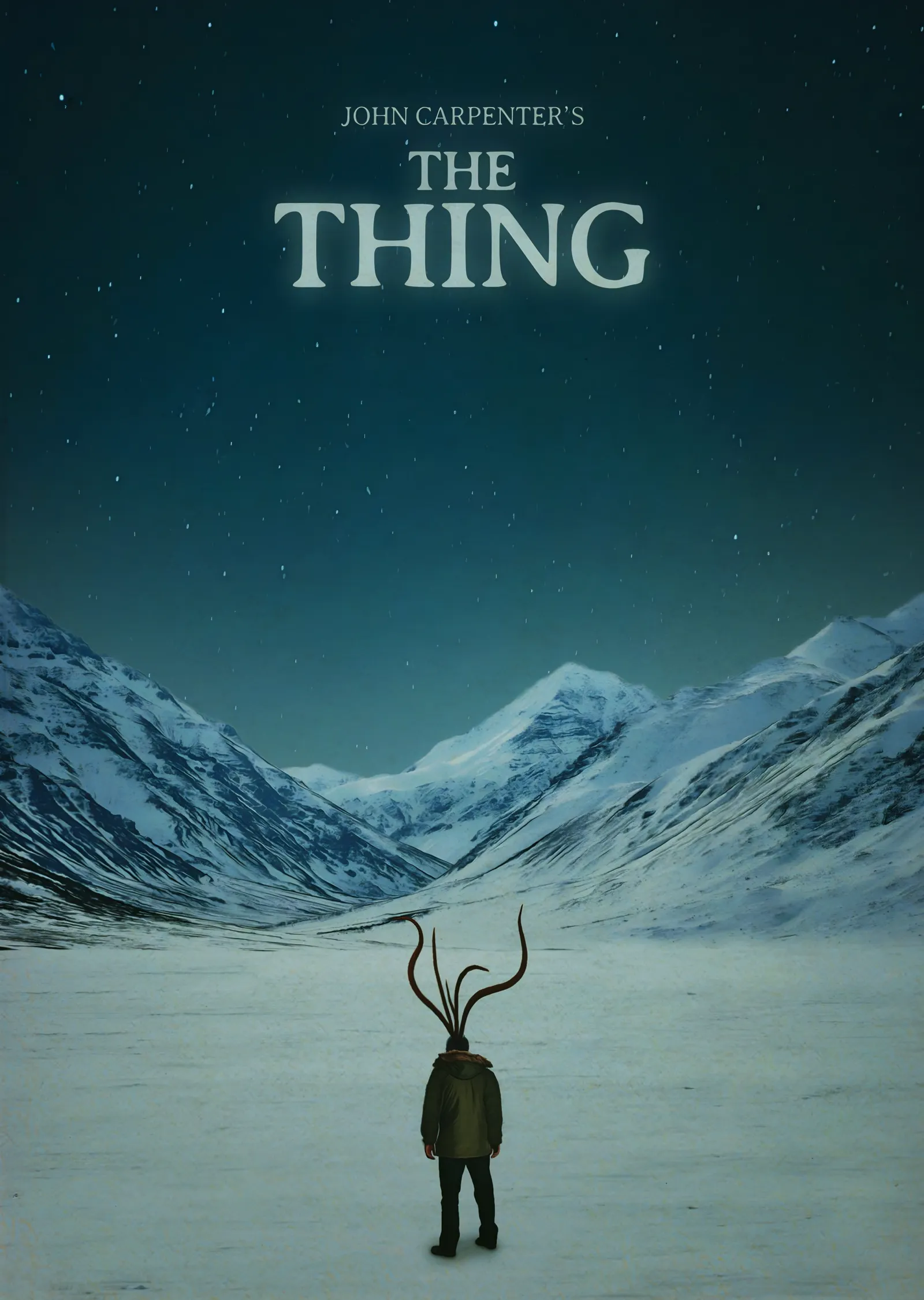 The Thing - Karlı Vadi metal tablo