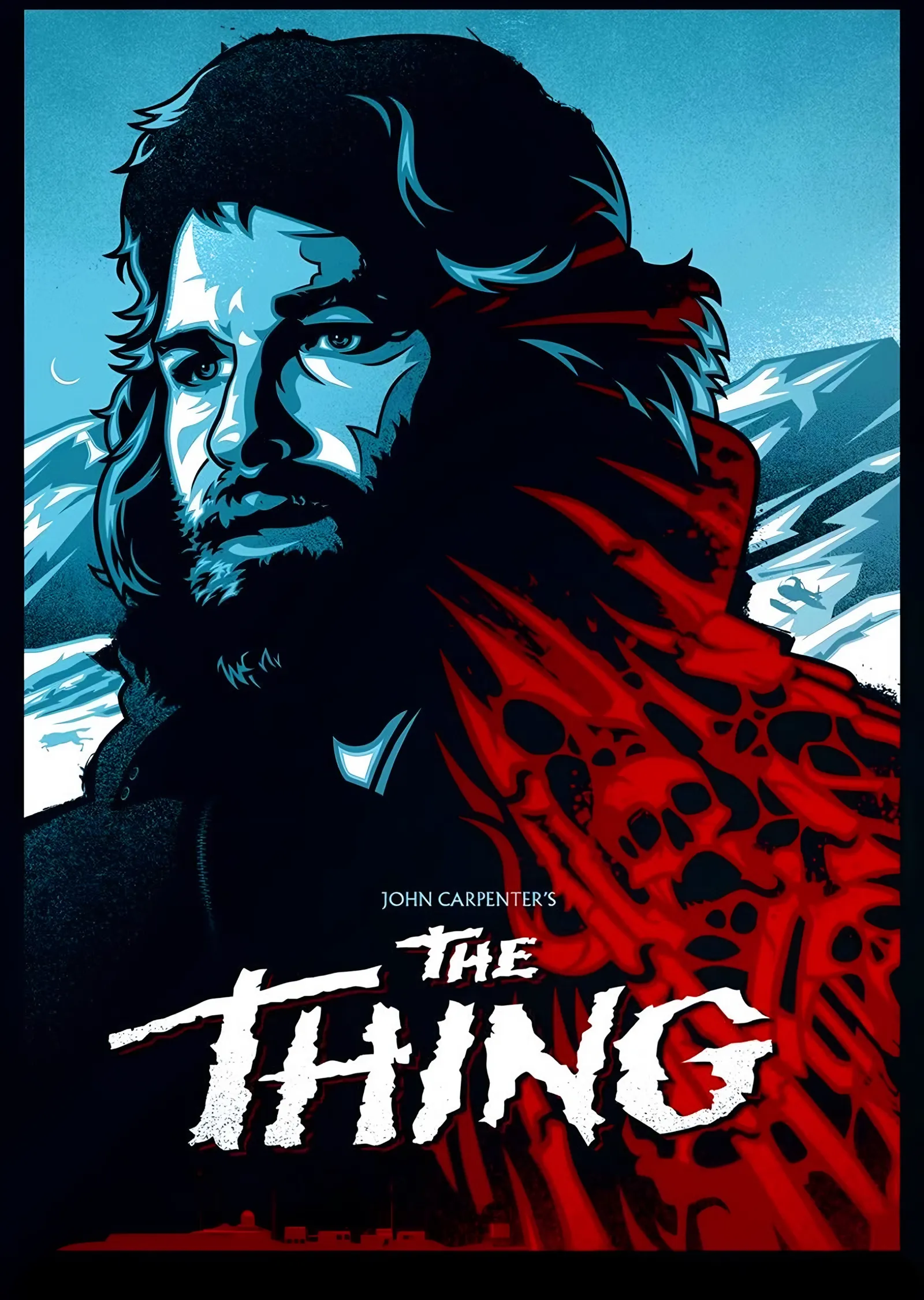 The Thing - MacReady metal tablo