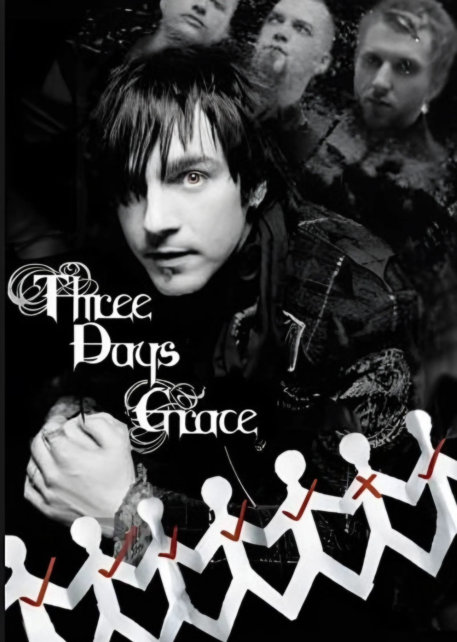 Three Days Grace - Vokalist metal tablo