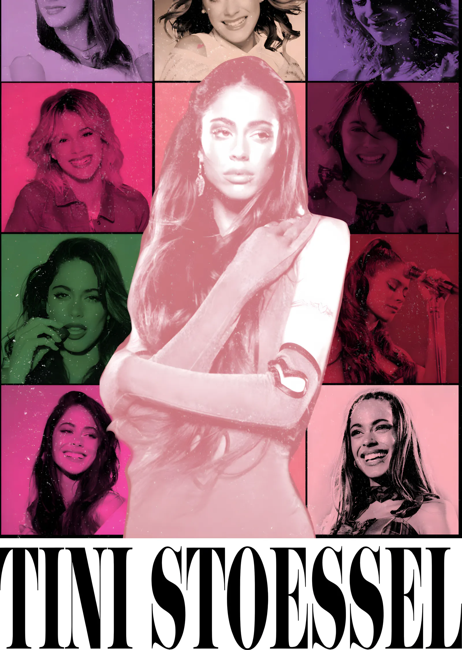 TINI Stoessel - Kolaj Izgara metal tablo