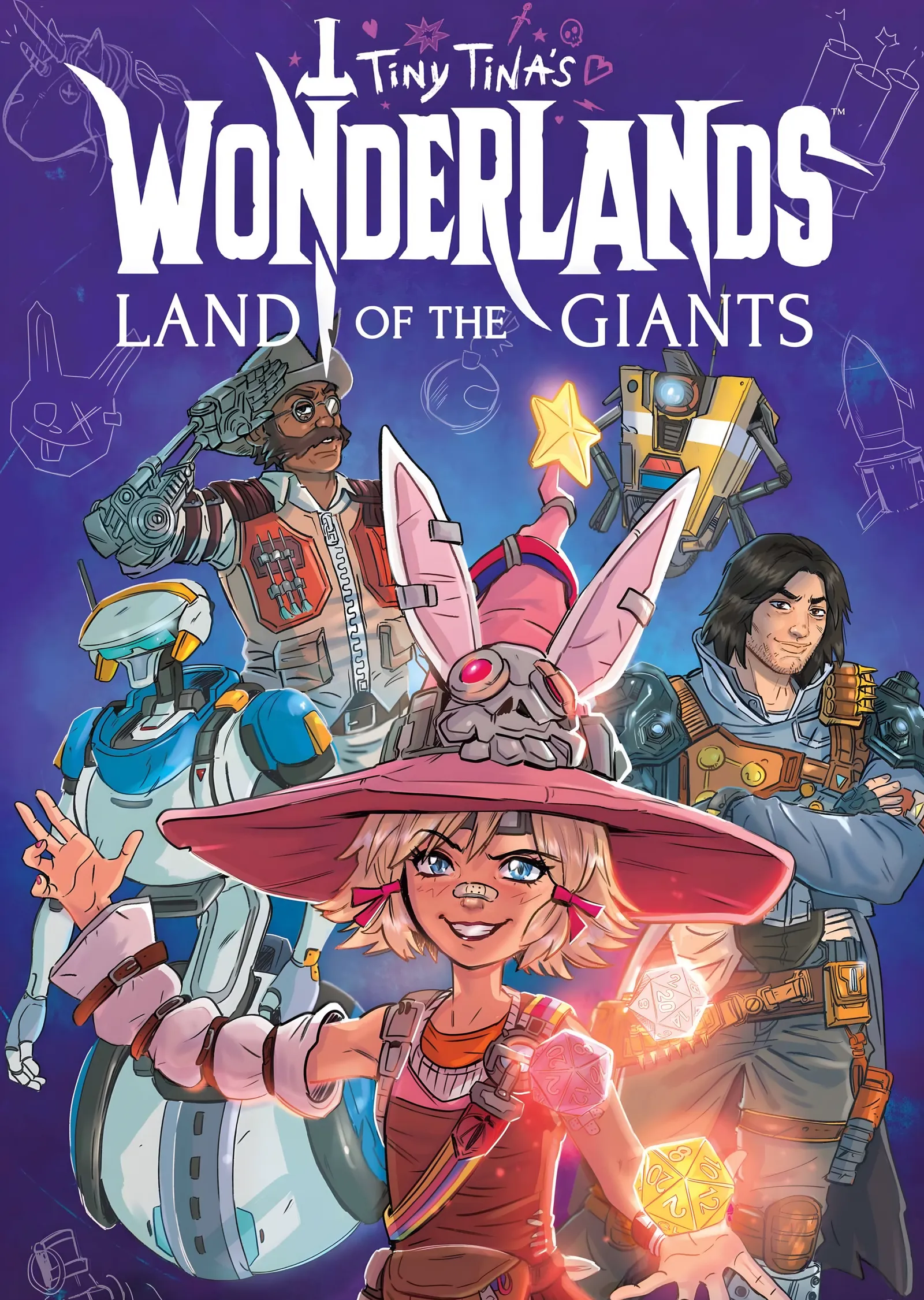 Tiny Tina's Wonderlands: Land of the Giants metal tablo