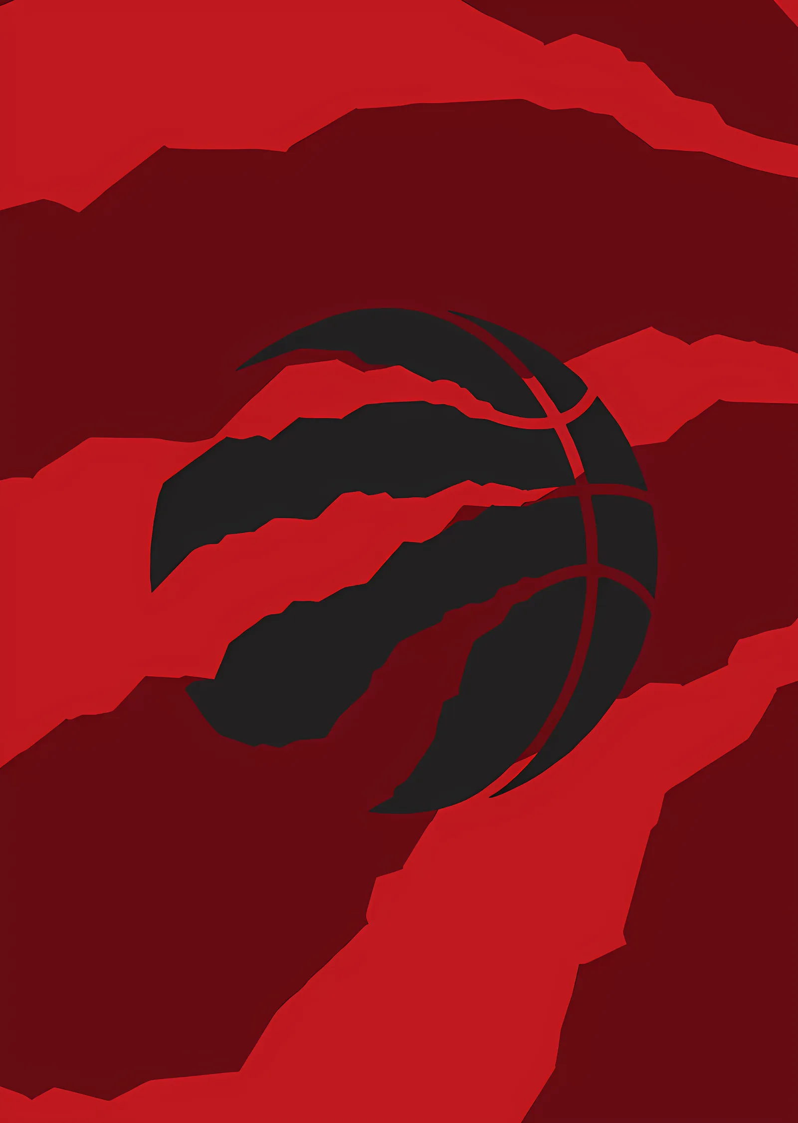 Toronto Raptors - We The North metal tablo