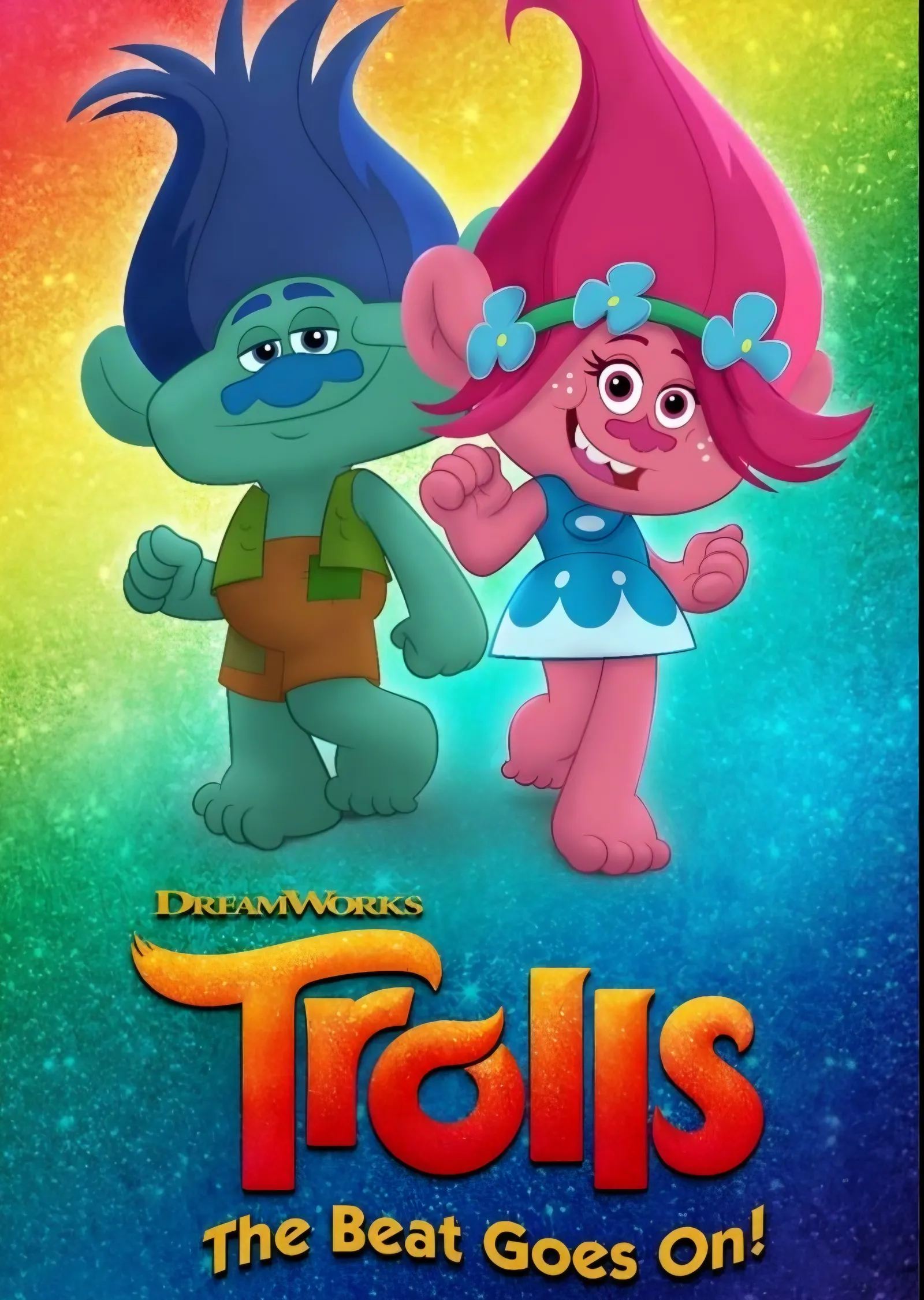 Trolls The Beat Goes On İkili metal tablo