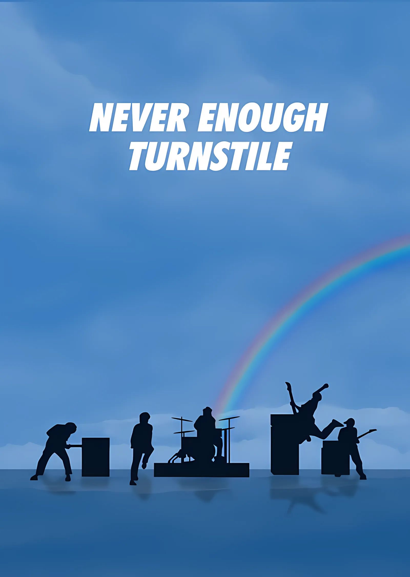 Turnstile - Gökkuşağı Sahnesi metal tablo