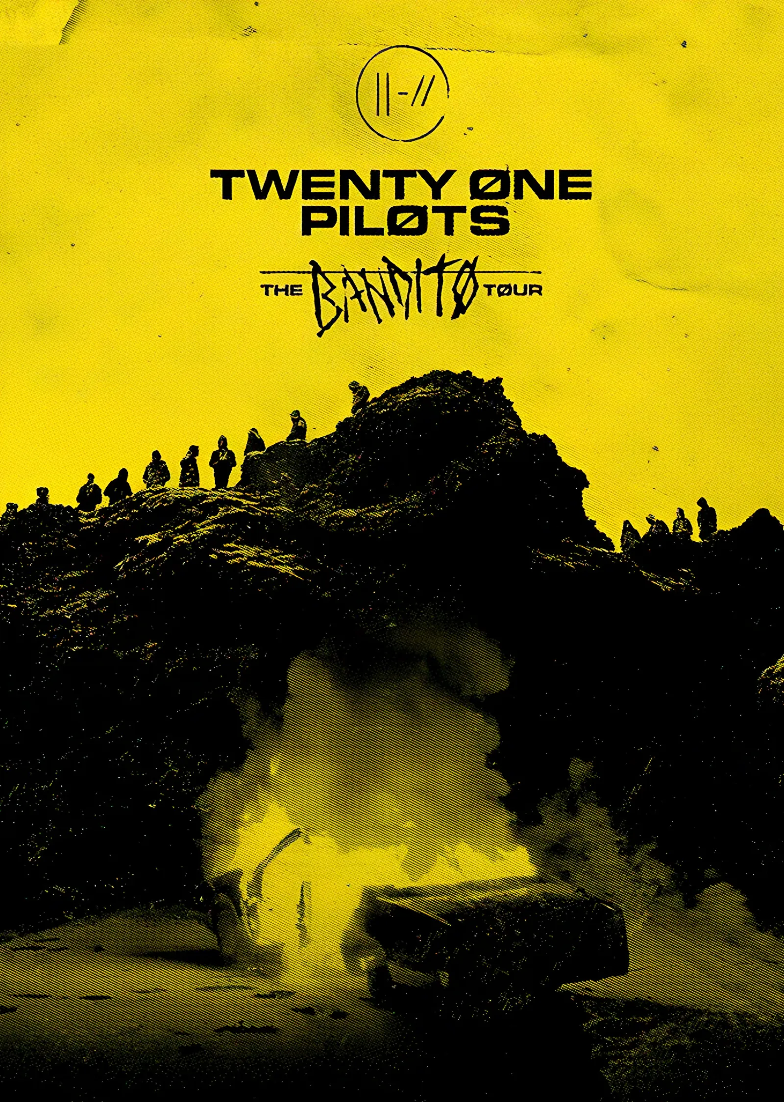 Twenty One Pilots: Bandito Tour Tepesi metal tablo