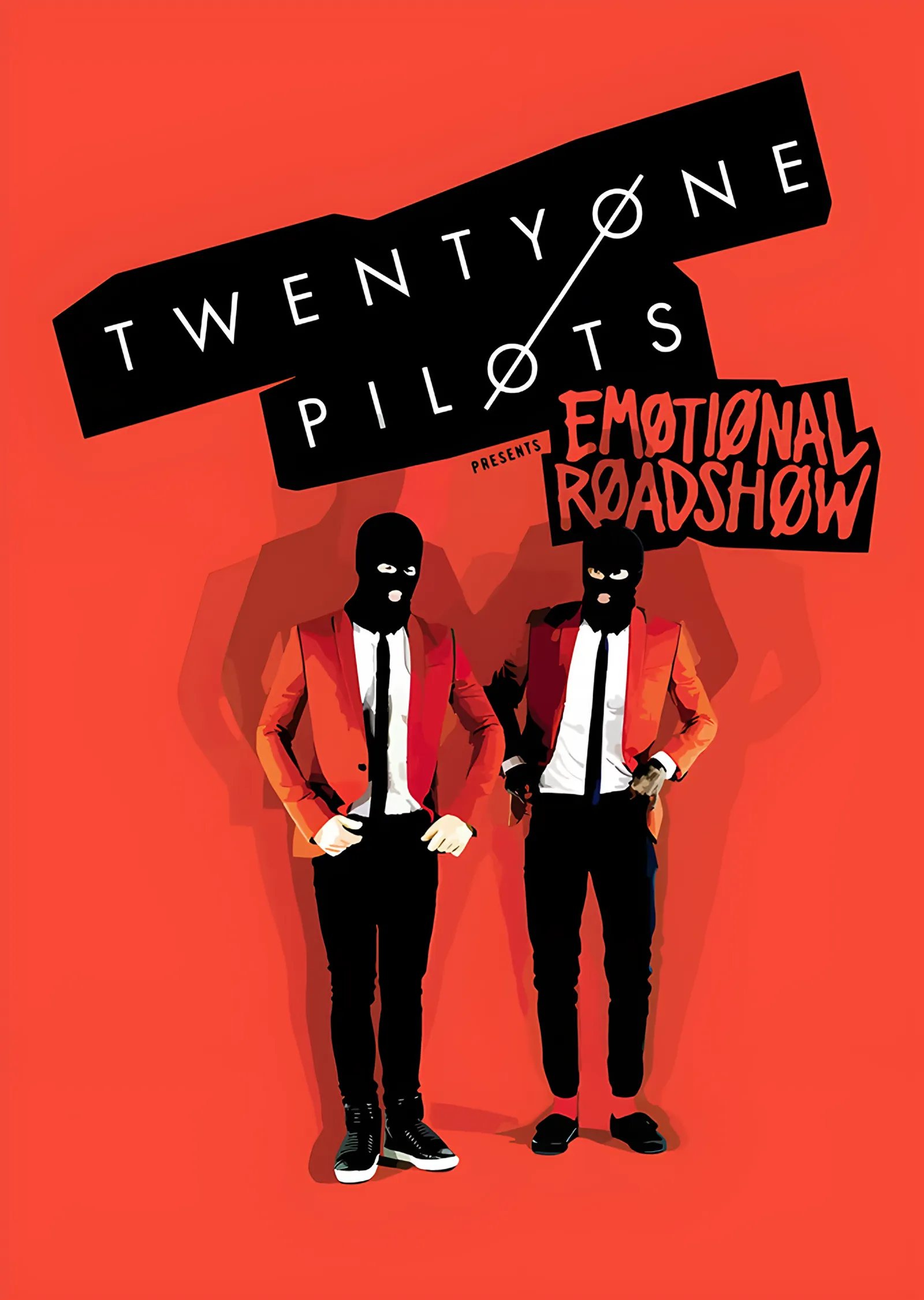 Twenty One Pilots - Emotional Roadshow metal tablo