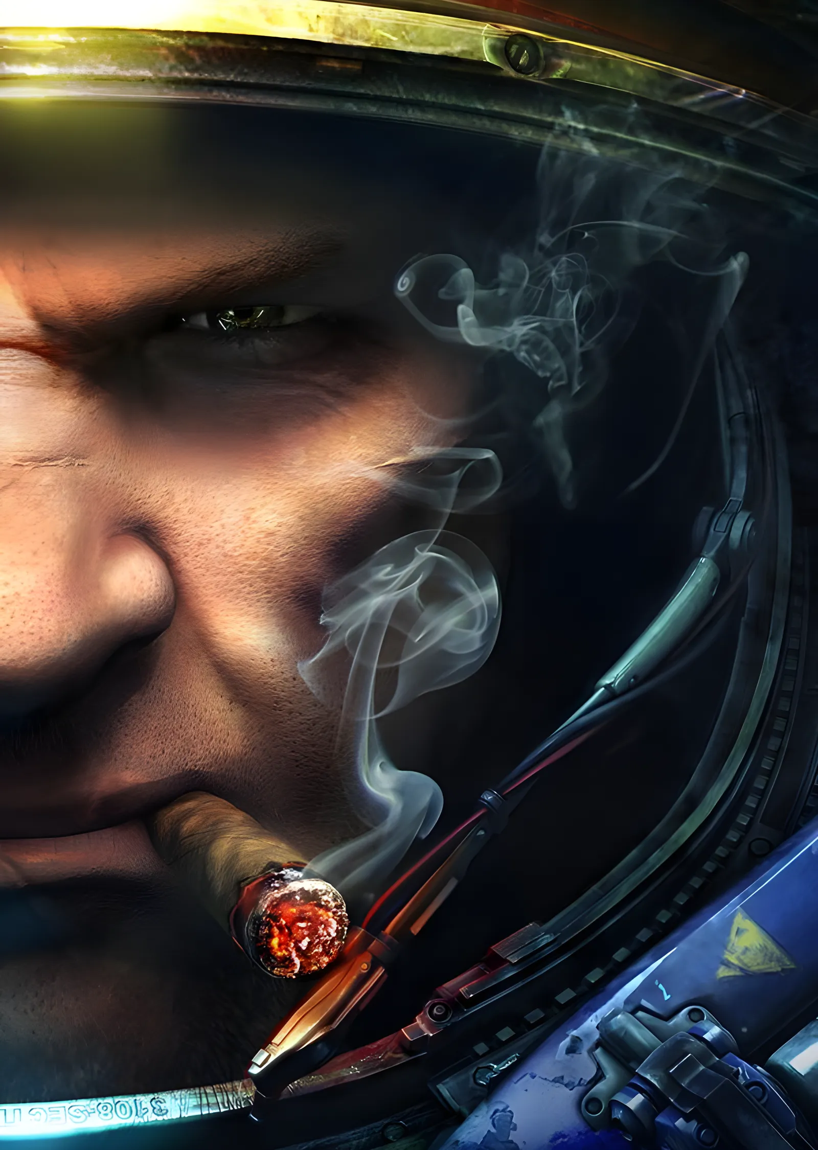 Tychus Findlay - StarCraft metal tablo