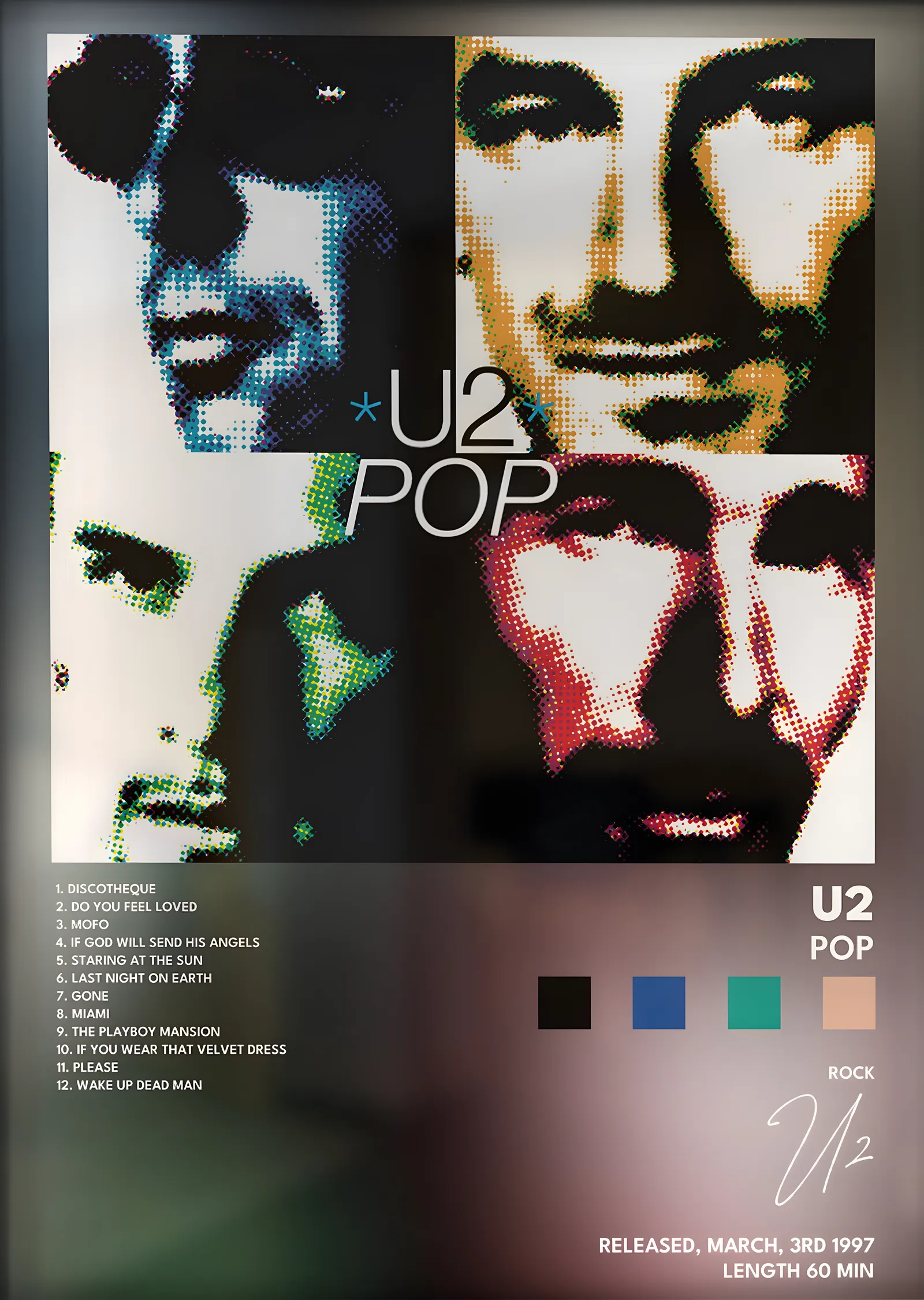 U2: Pop metal tablo
