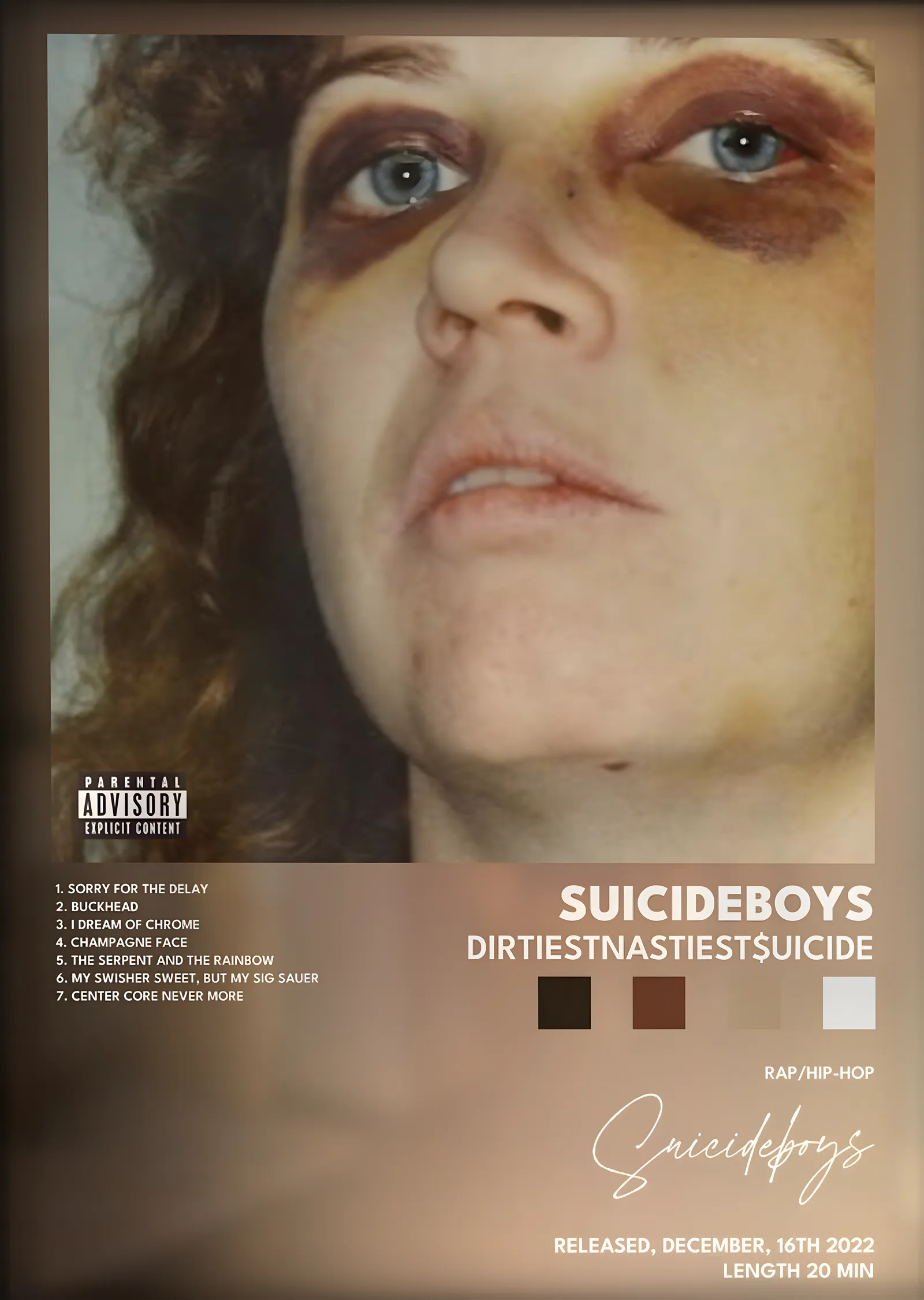 $uicideboy$: DirtiestNastiest$uicide metal tablo