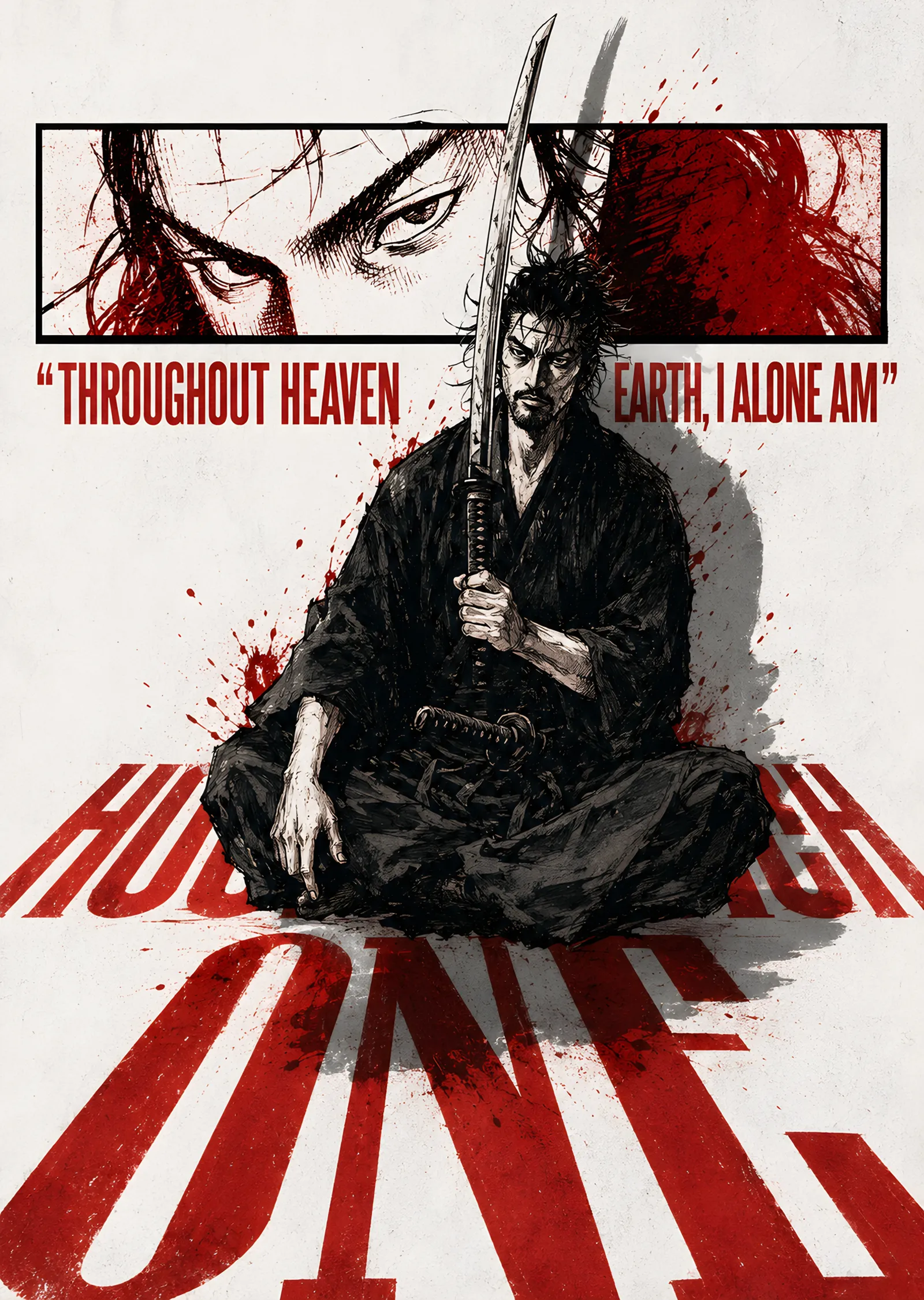 Vagabond: Throughout Heaven and Earth metal tablo