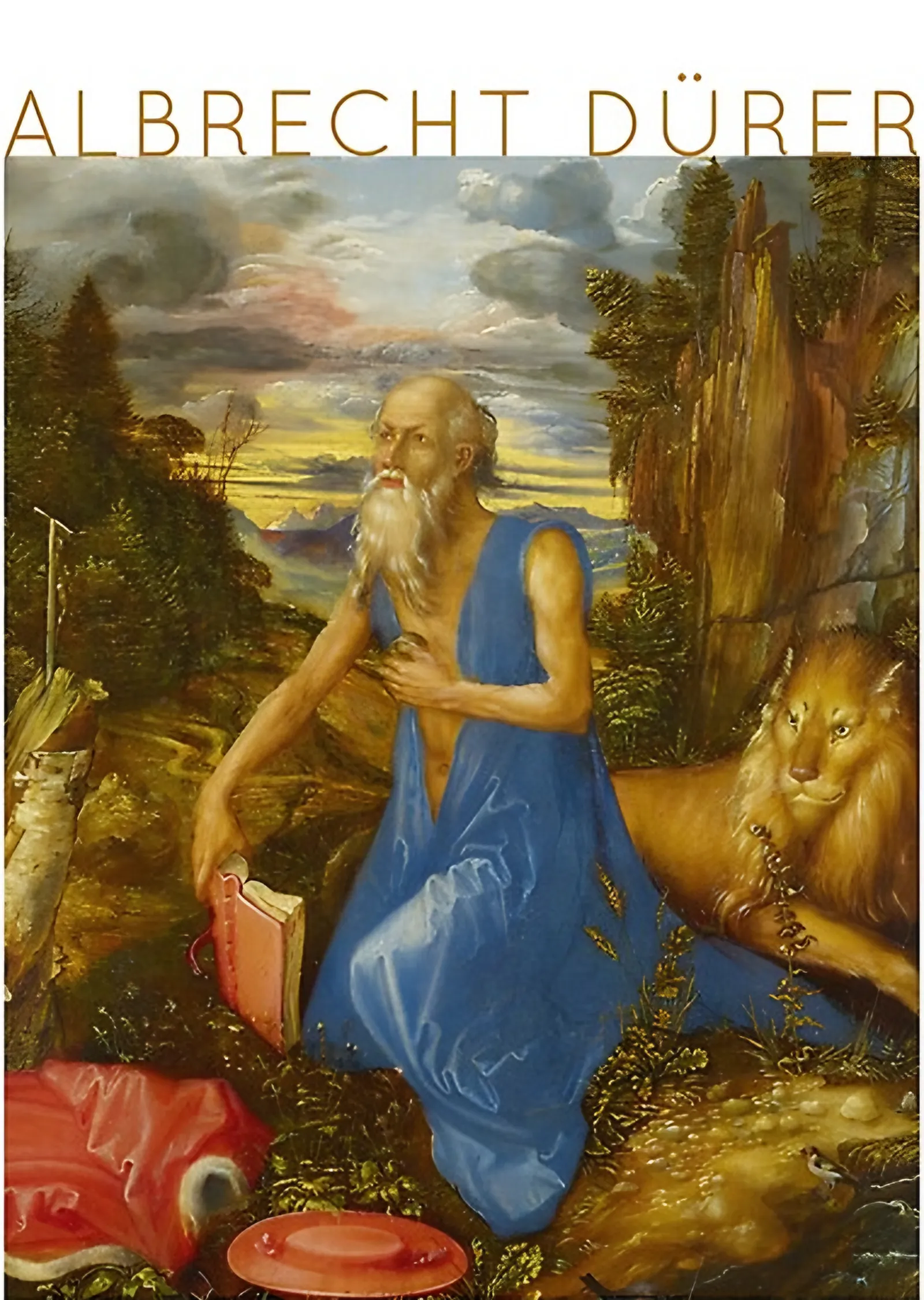 Vahşi Doğada Aziz Jerome - Albrecht Dürer metal tablo
