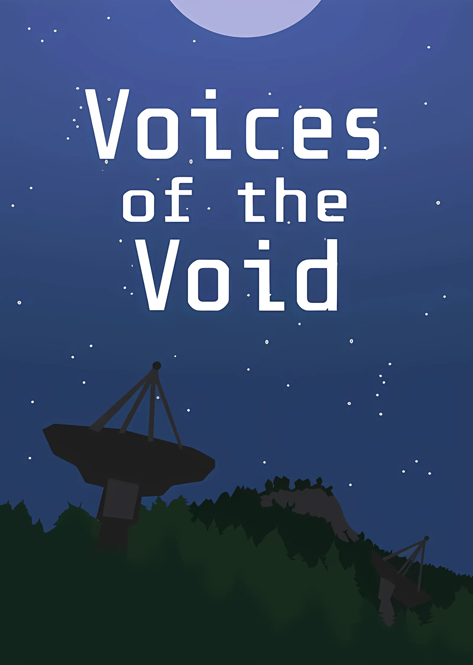 Voices of the Void: Yıldızlı Gökte Radyo Anteni metal tablo