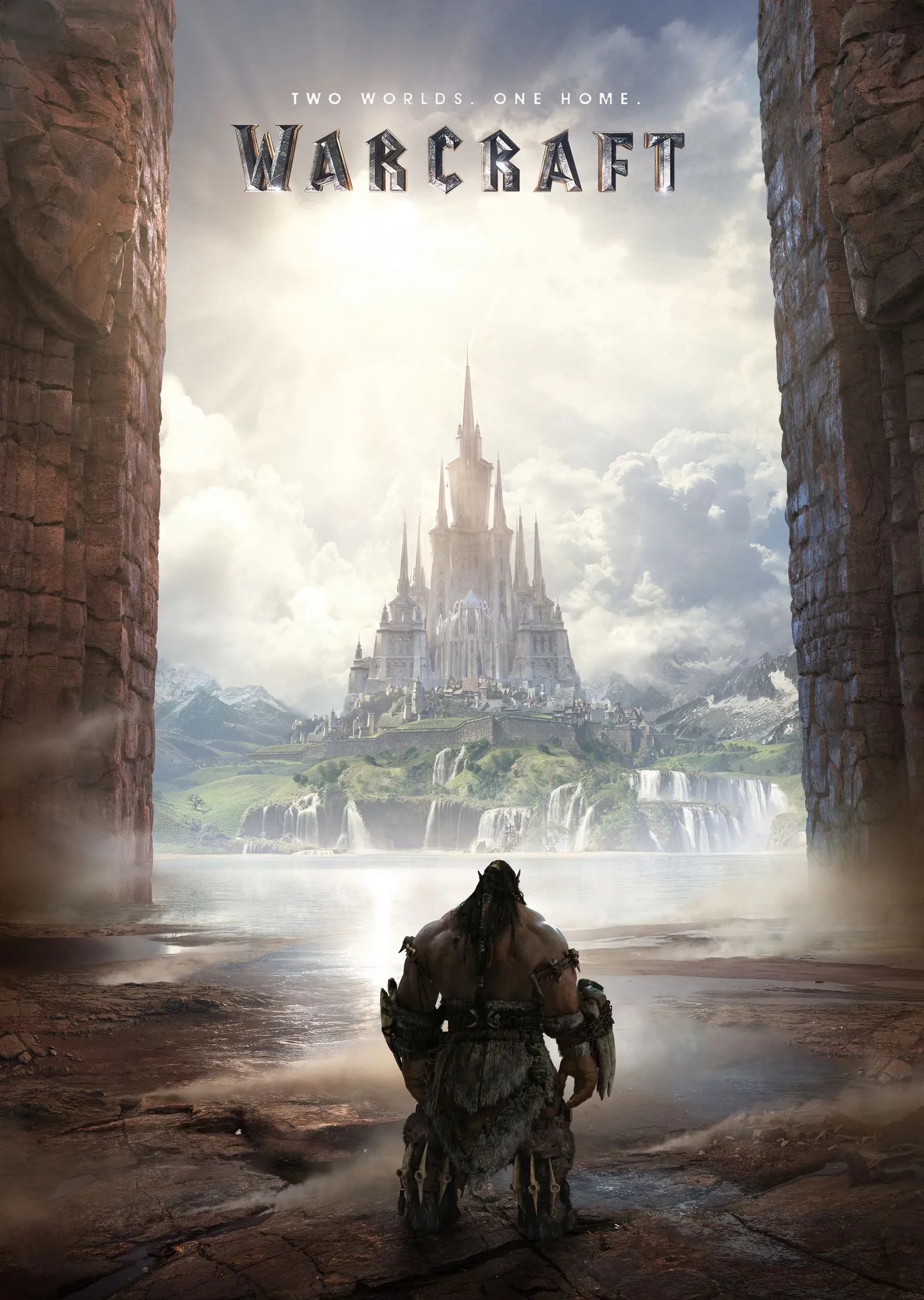 Warcraft - Two Worlds, One Home metal tablo