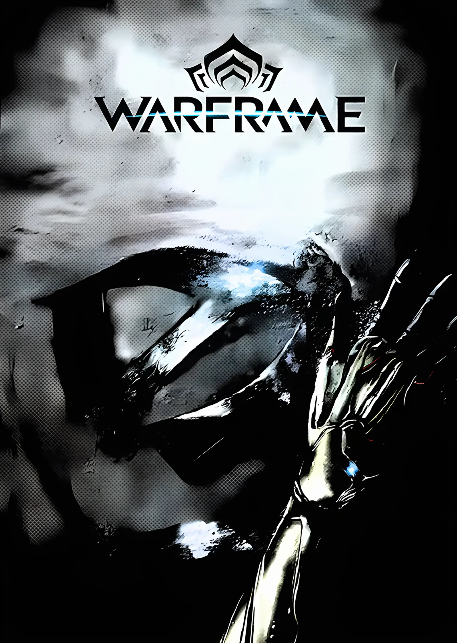 Warframe: Duman İçinde Robotik Pençe metal tablo