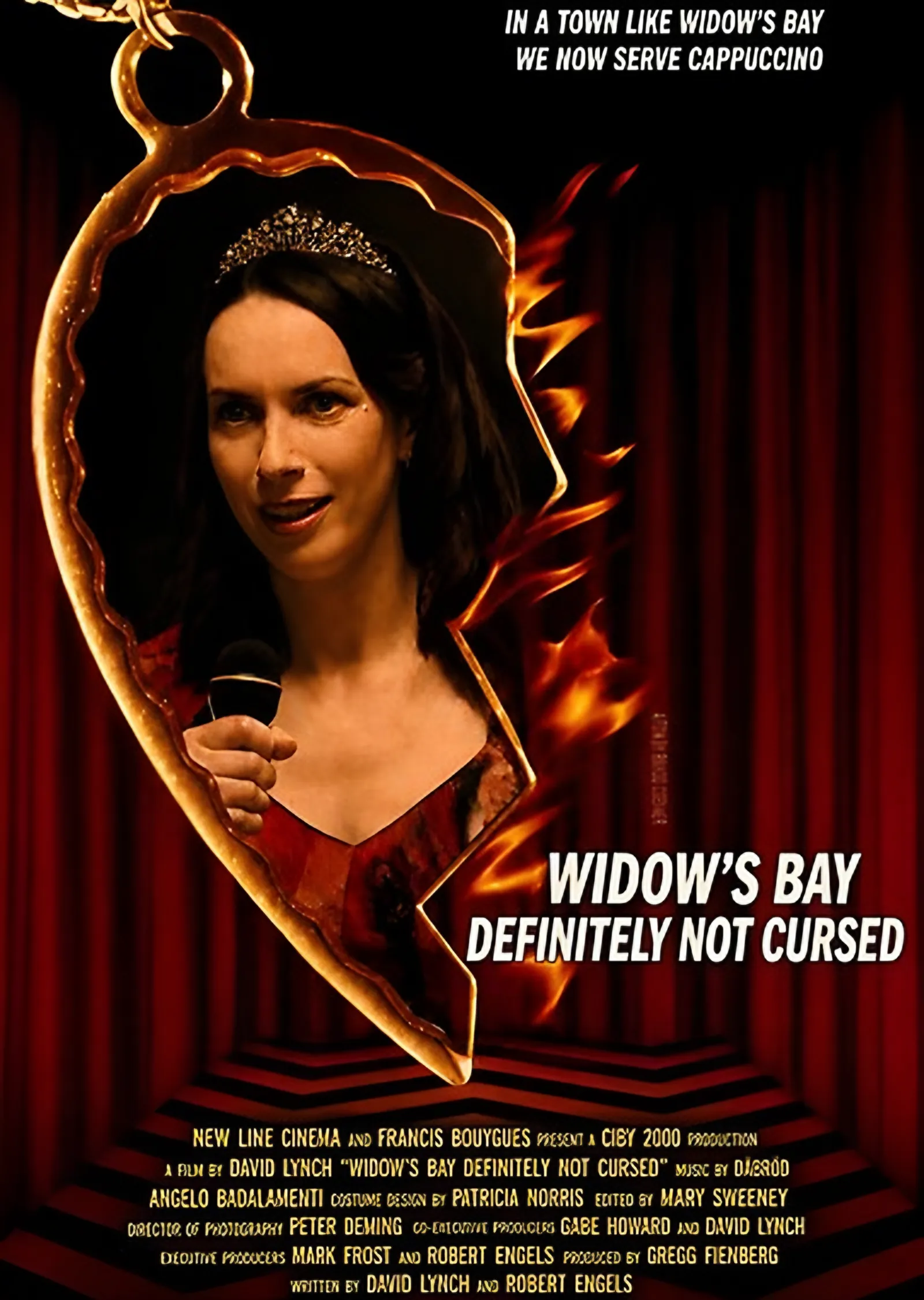 Widow's Bay - Definitely Not Cursed metal tablo