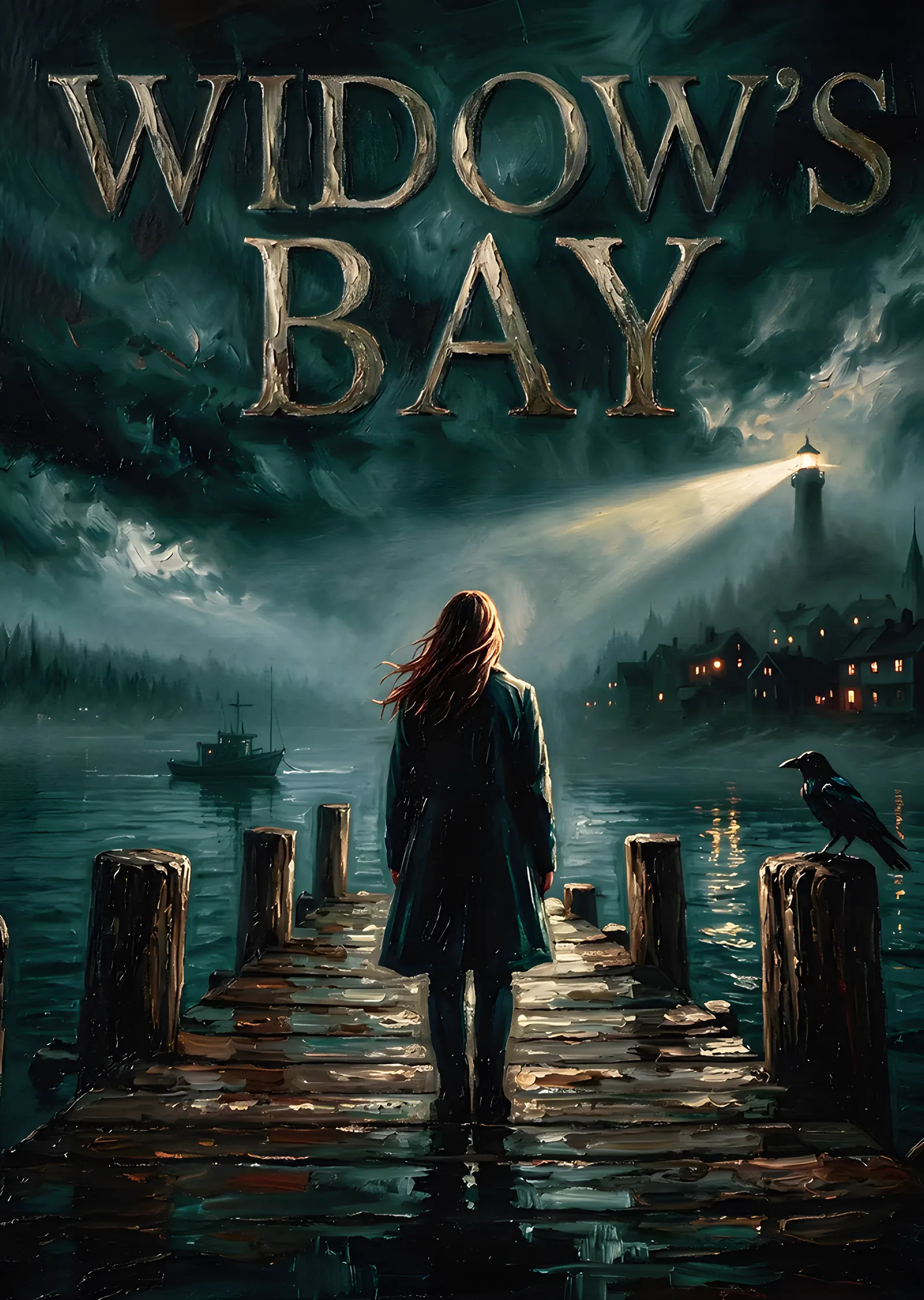 Widow's Bay - İskelede metal tablo