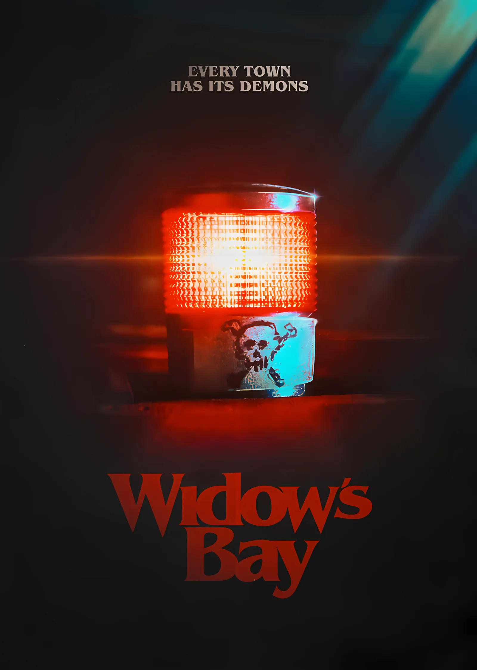 Widow's Bay - Kırmızı Işık metal tablo