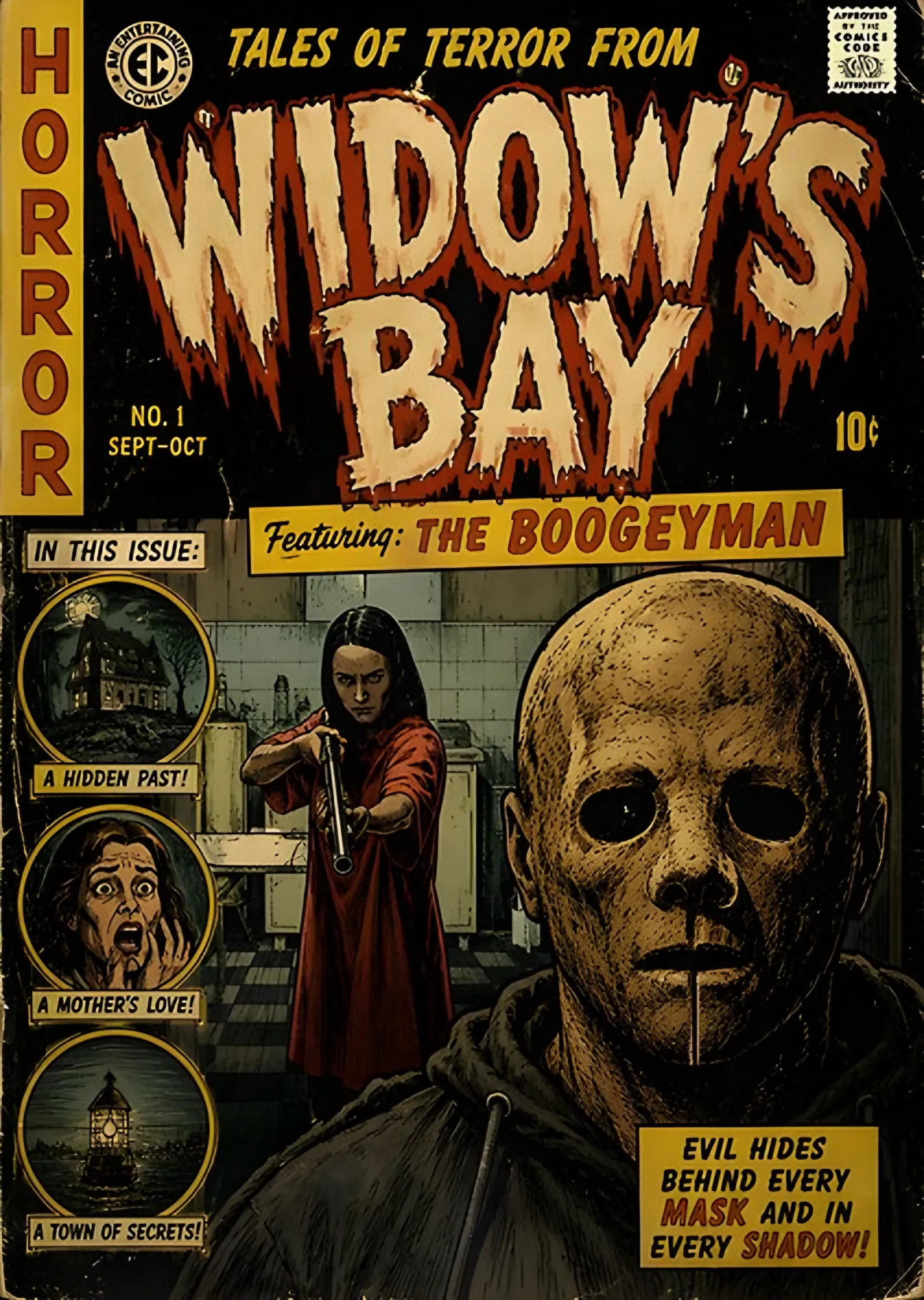 Widow's Bay - Tales of Terror metal tablo