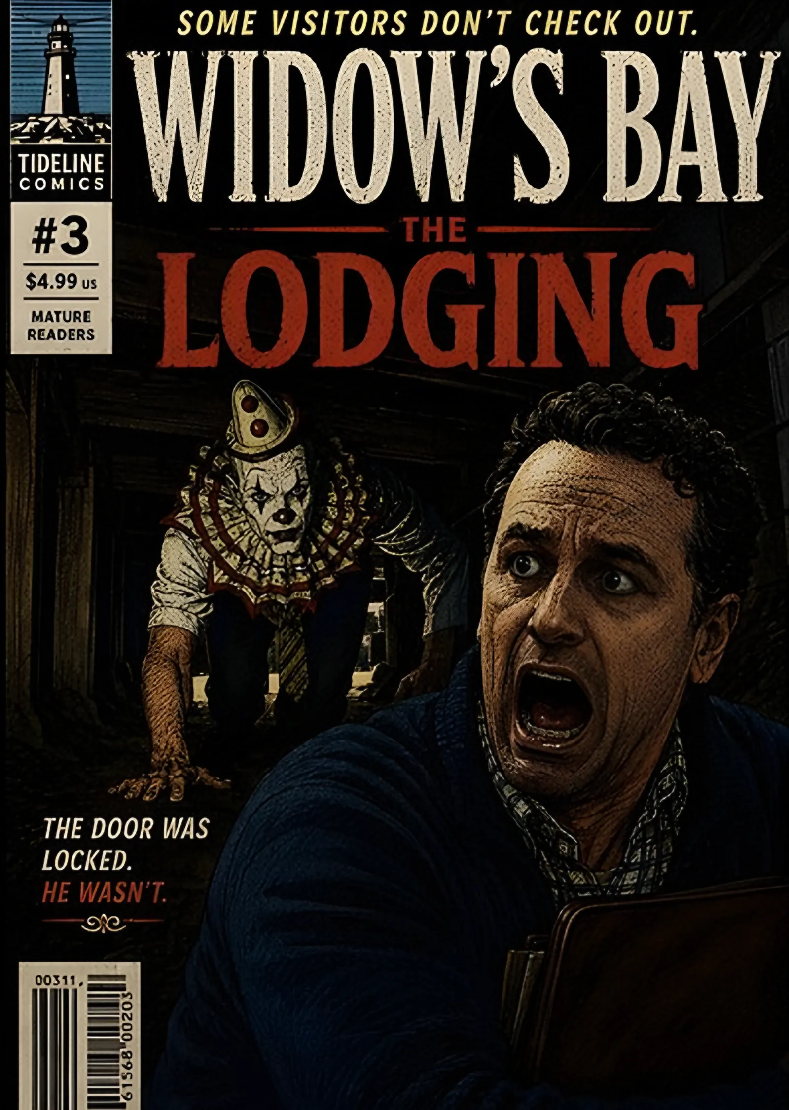 Widow's Bay - The Lodging metal tablo