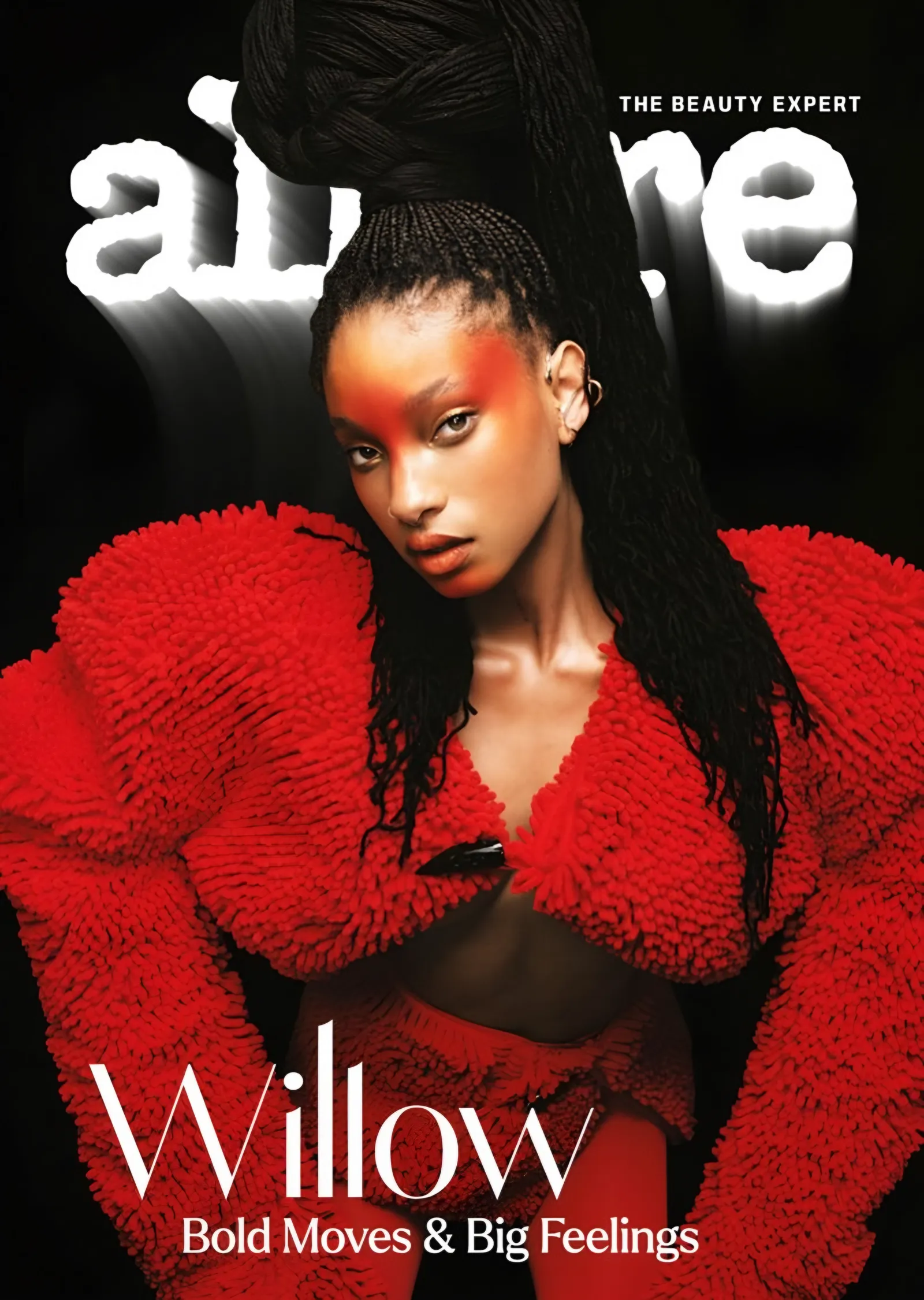 Willow Smith - Allure Kapağı metal tablo