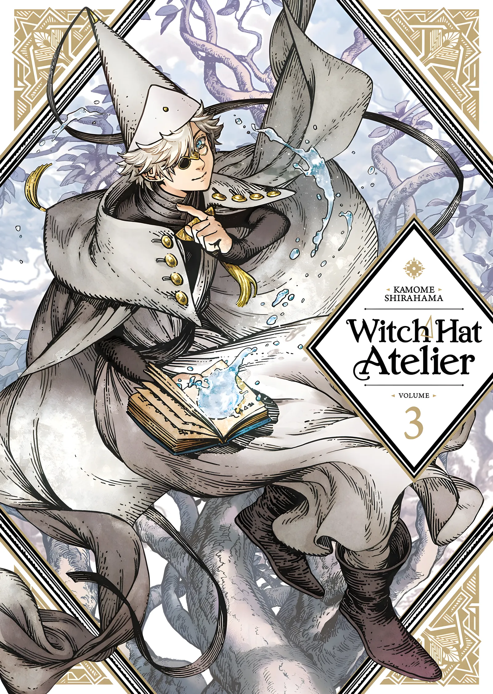 Witch Hat Atelier Büyü Kitabı metal tablo