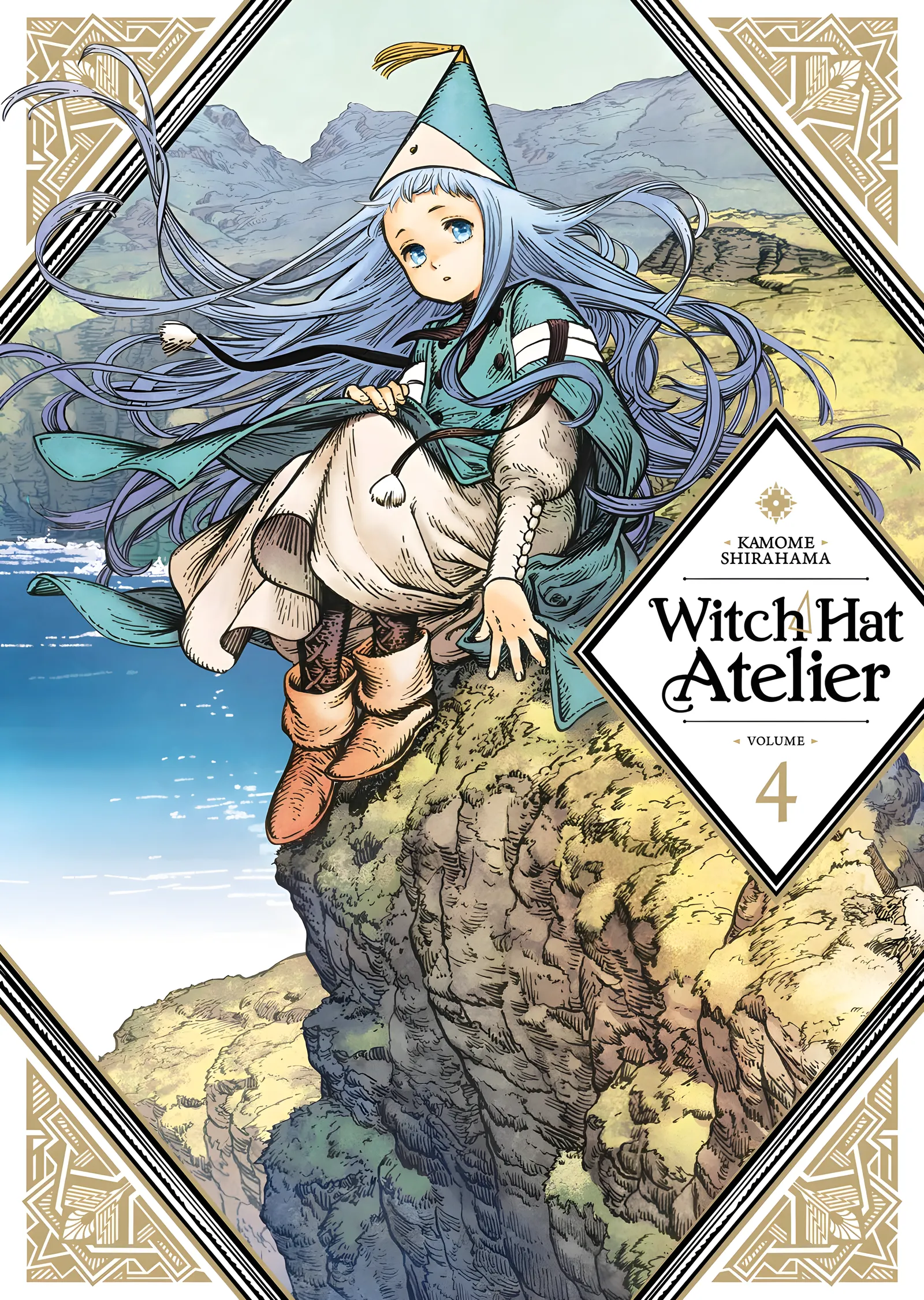 Witch Hat Atelier Uçurumda metal tablo