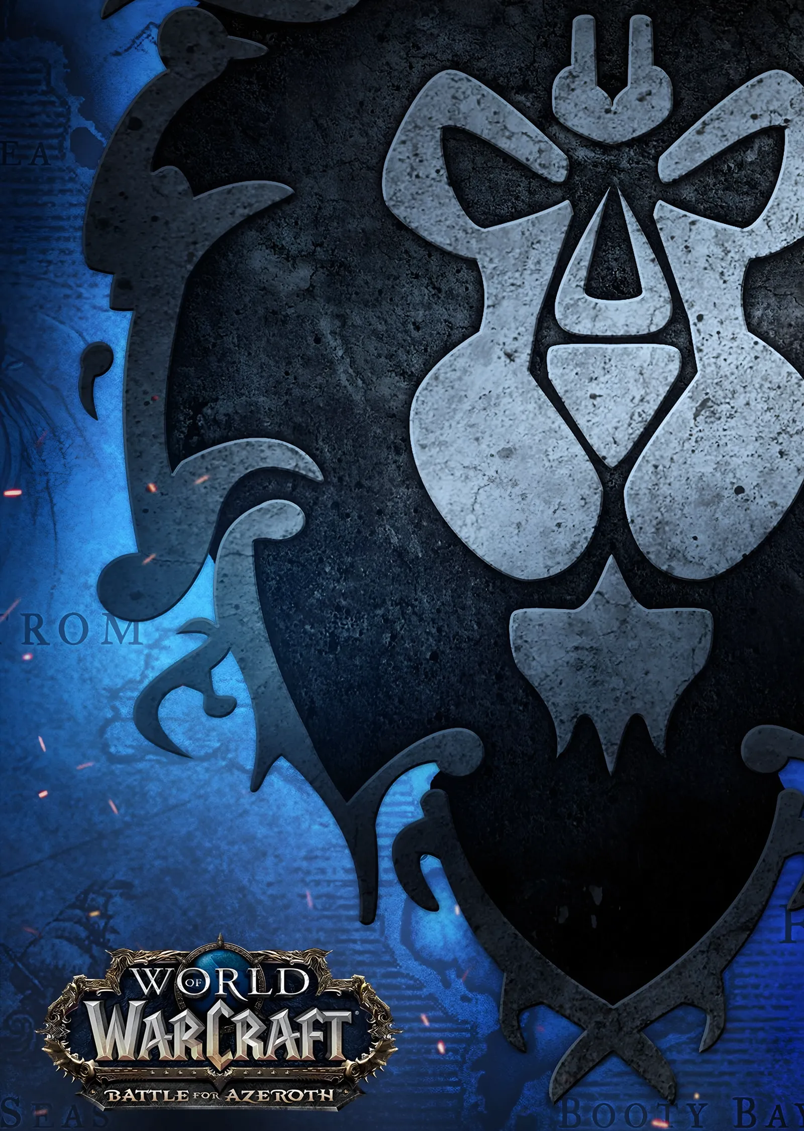 World of Warcraft - Battle for Azeroth metal tablo