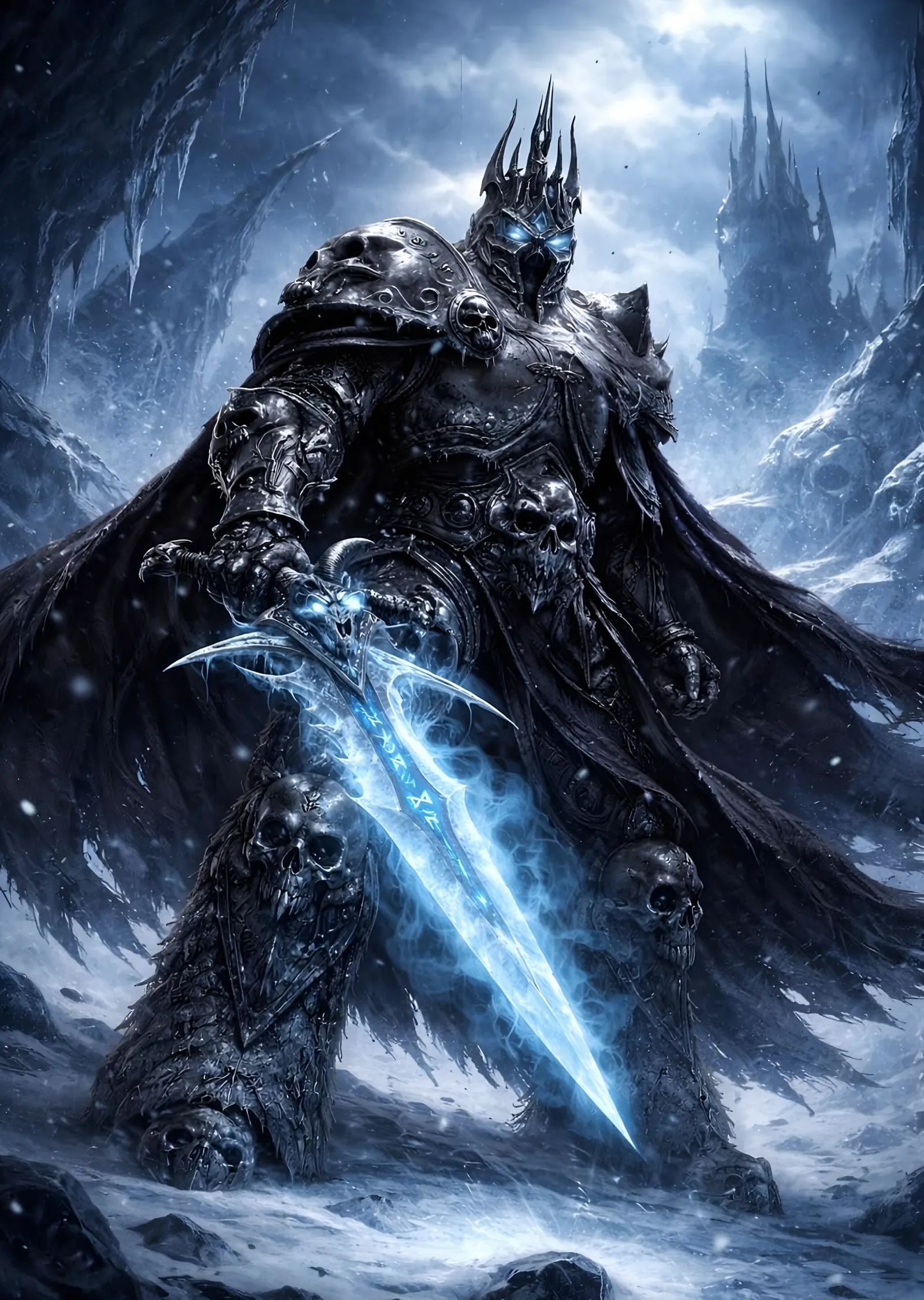 World of Warcraft - Lich King Tahtta metal tablo