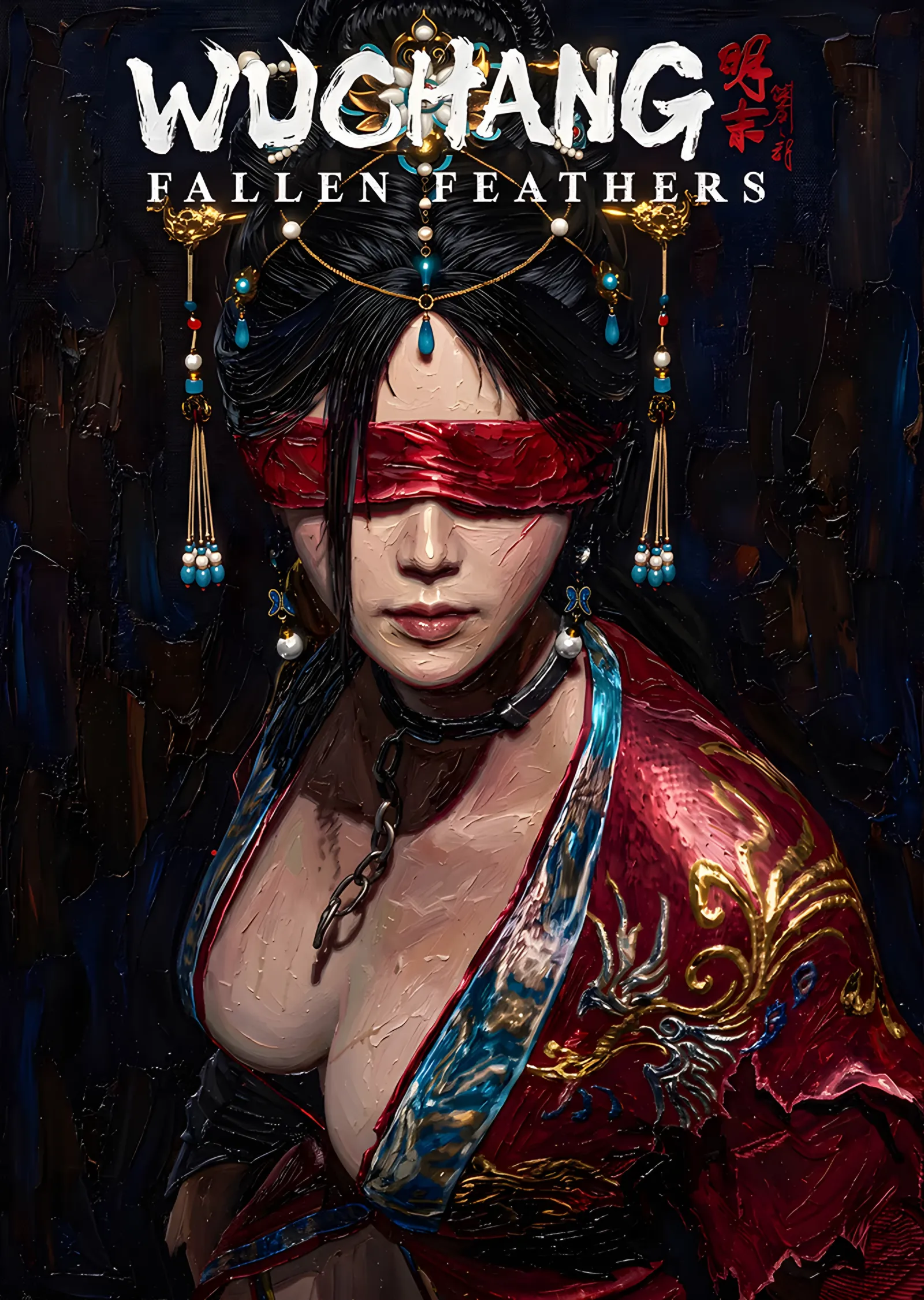 Wuchang Fallen Feathers: Kırmızı Bantlı Savaşçı metal tablo