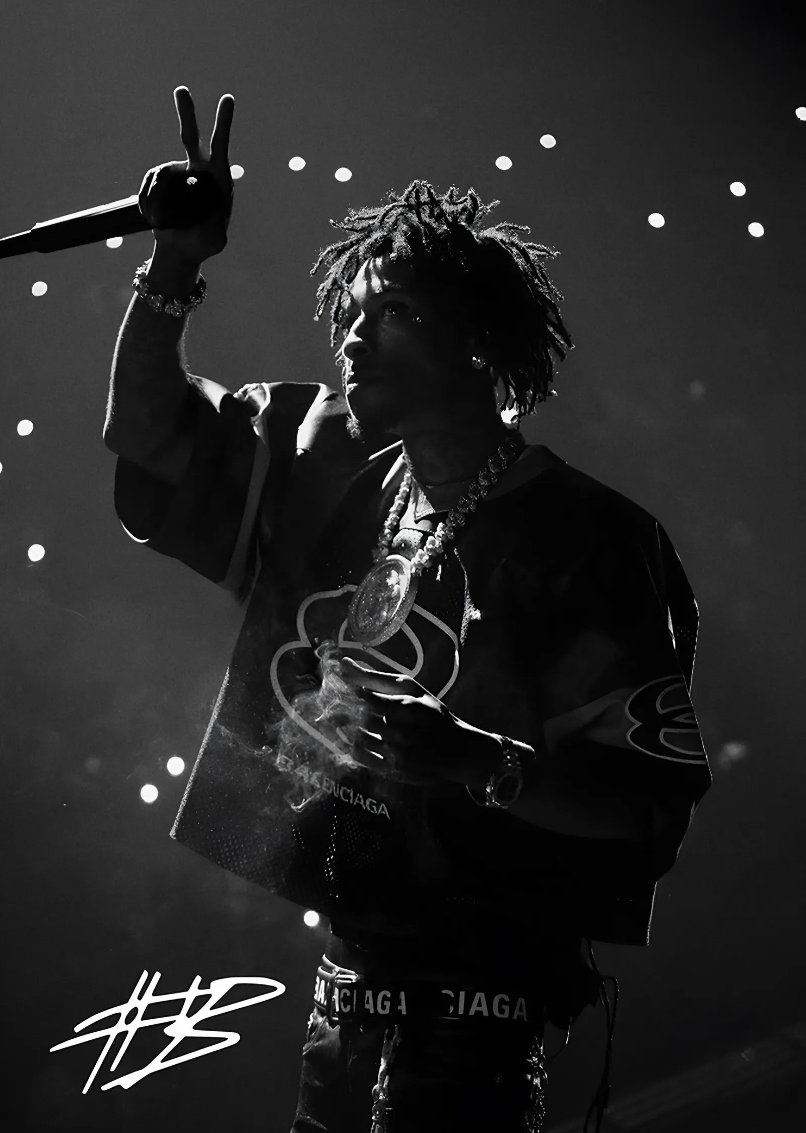 YoungBoy Never Broke Again - Konser Anı metal tablo