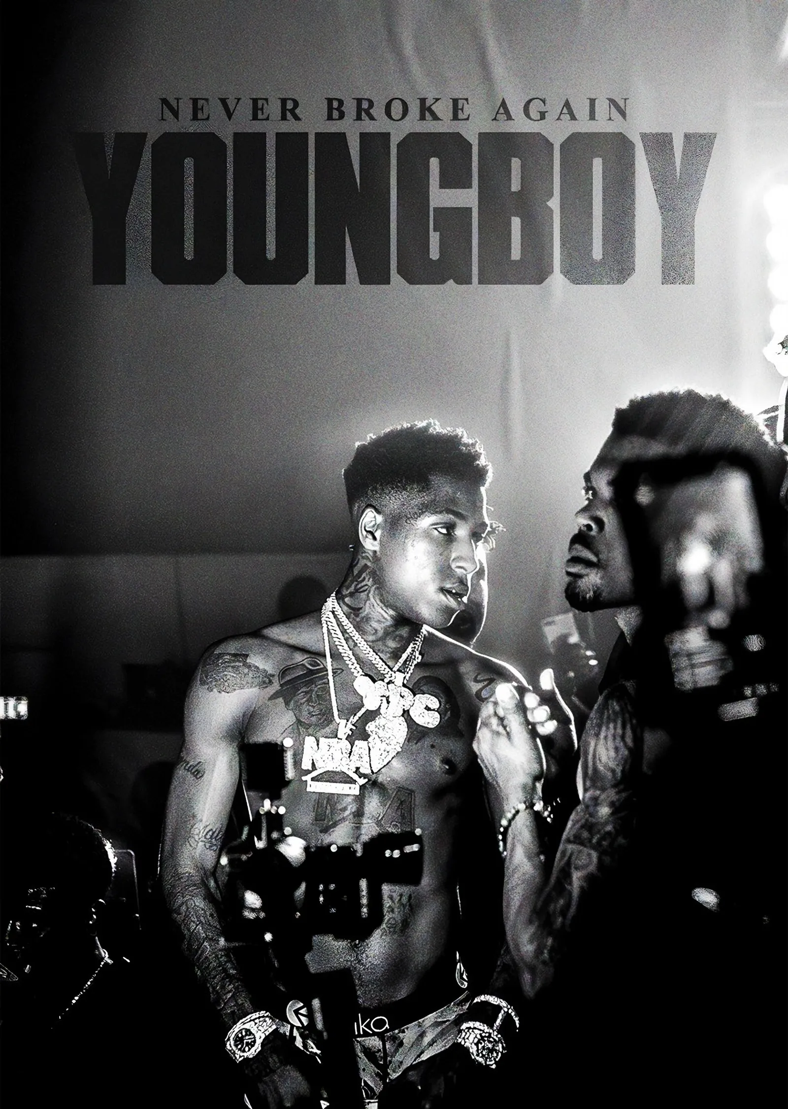 YoungBoy Never Broke Again - Never Broke Again metal tablo