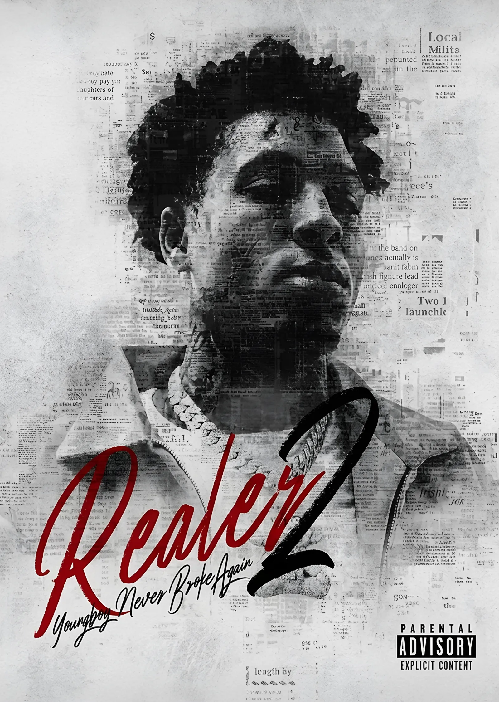 YoungBoy Never Broke Again - Realer 2 metal tablo