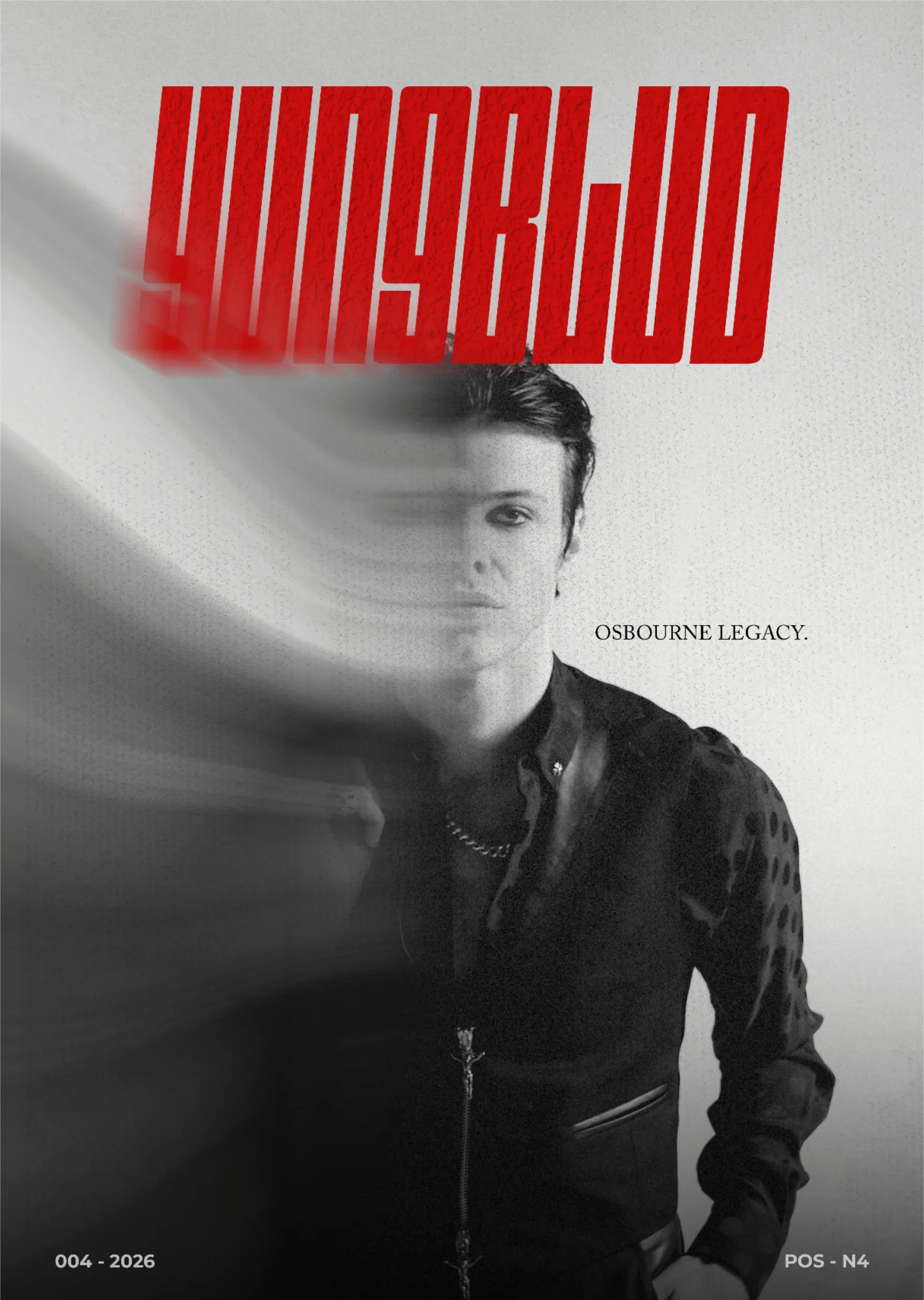 Yungblud - Osbourne Legacy metal tablo