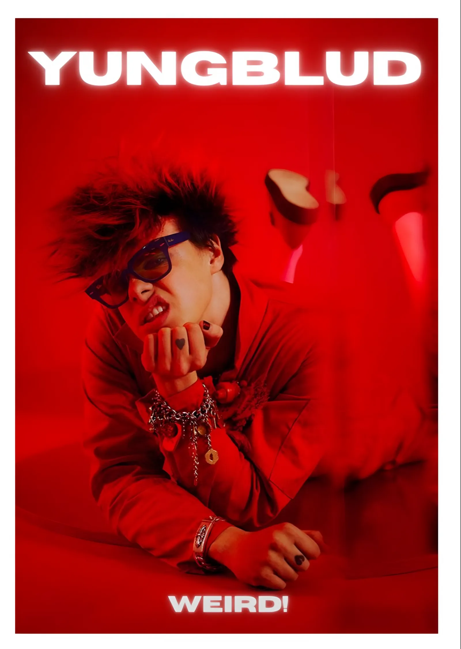 Yungblud - Weird! metal tablo