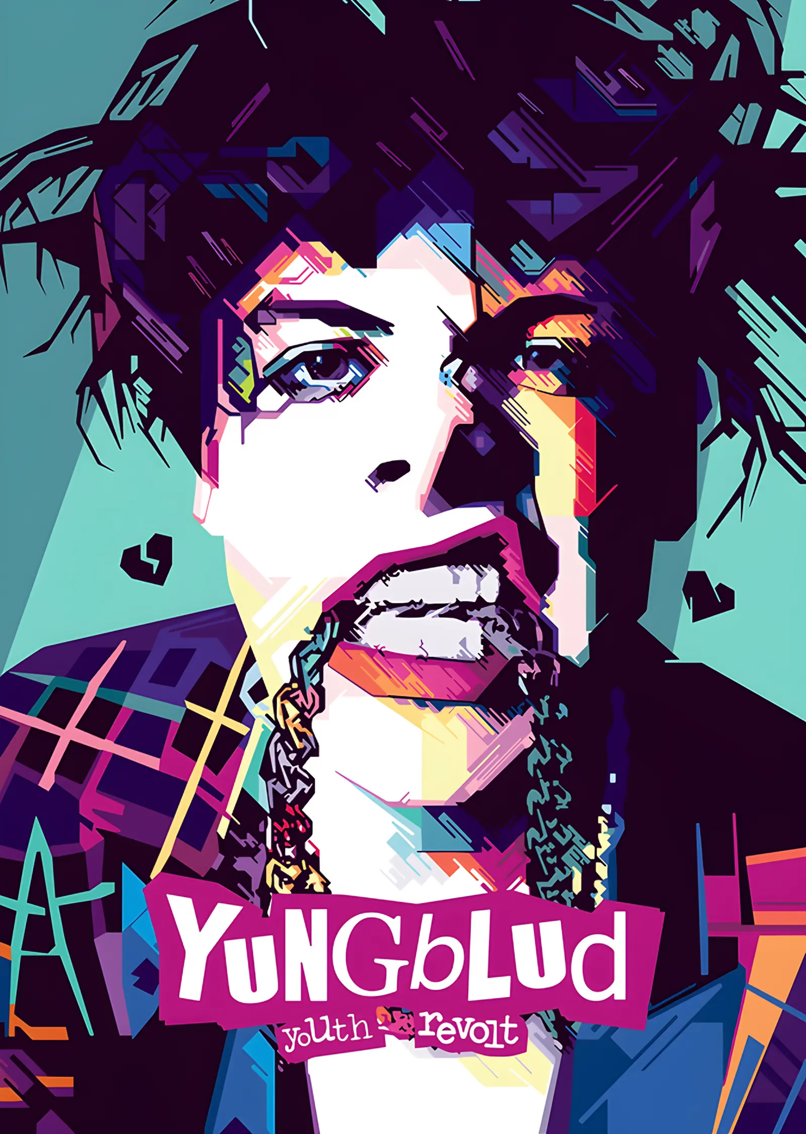Yungblud - Youth in Revolt metal tablo