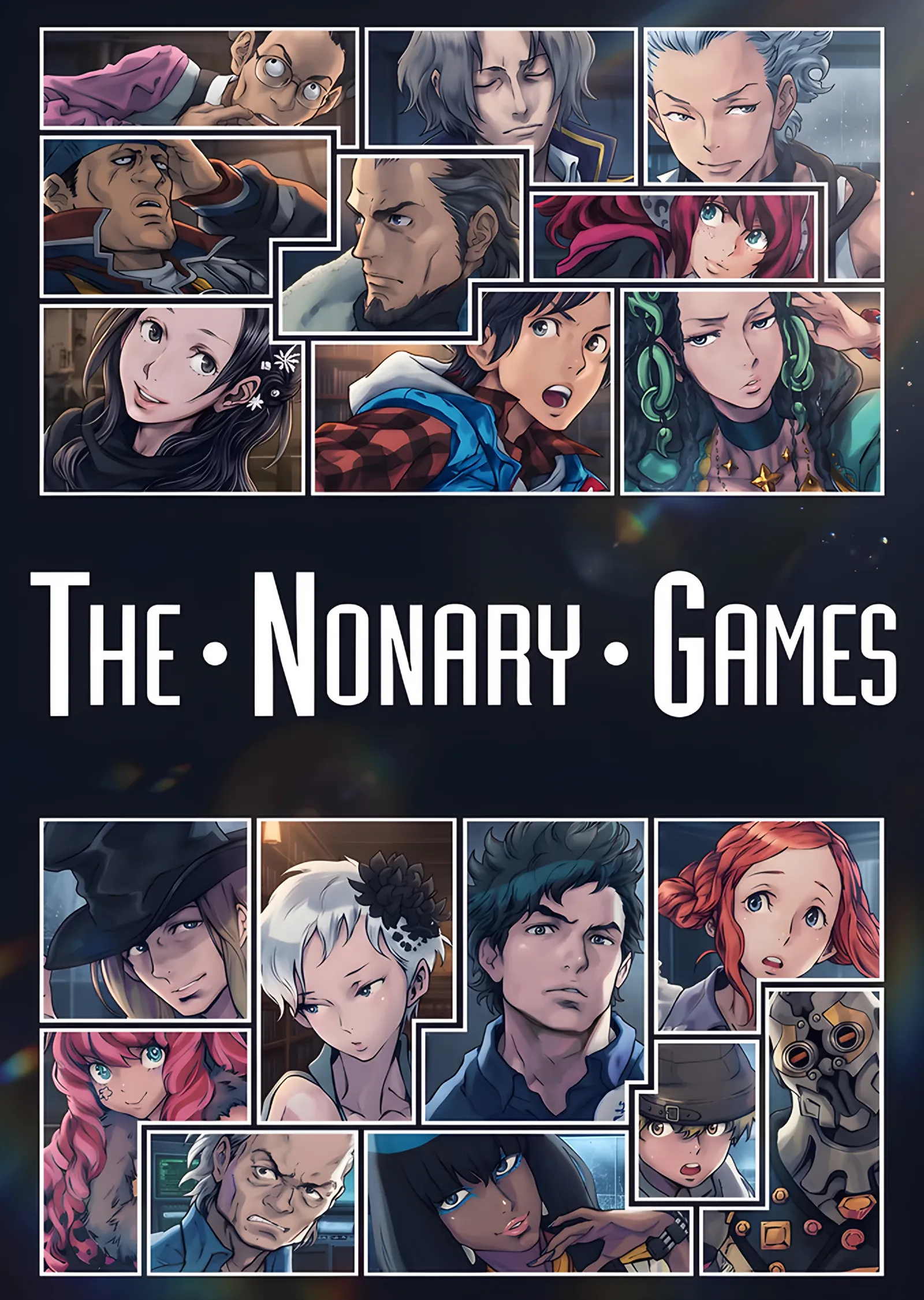 Zero Escape The Nonary Games: Panel Kolajı metal tablo