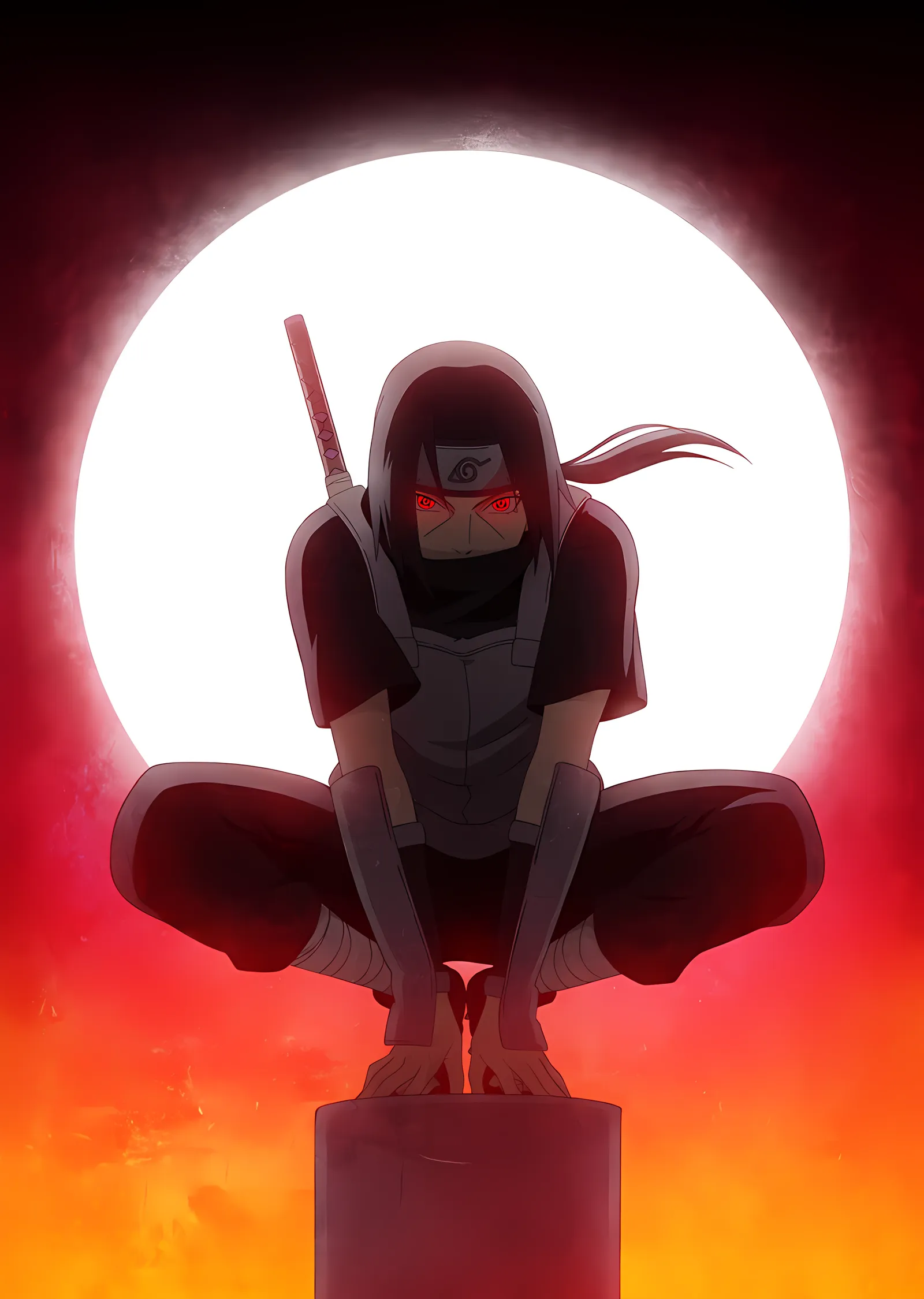 Akatsuki: Kızıl Güneş metal tablo