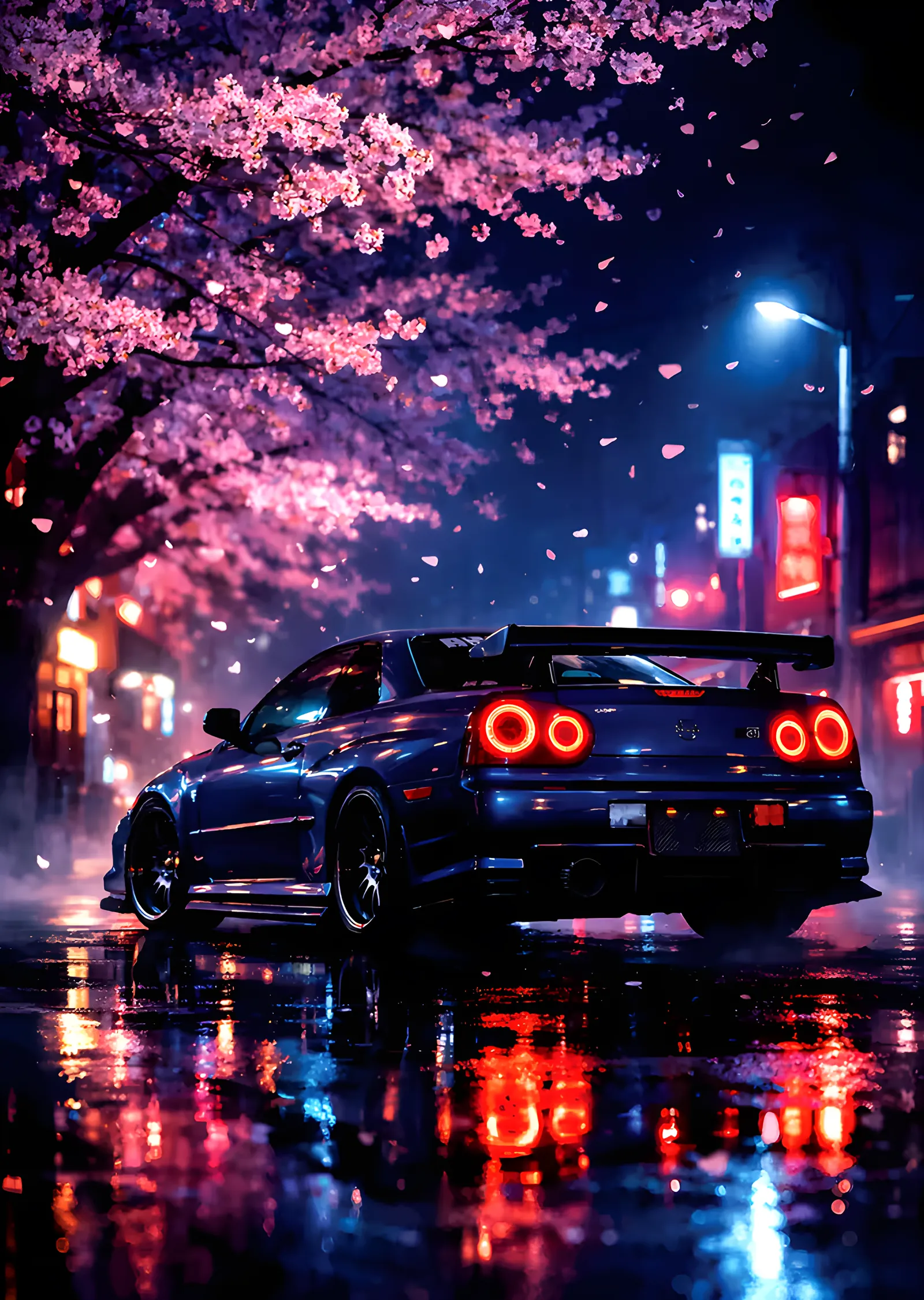 Sakura Gecesi: GT-R metal tablo