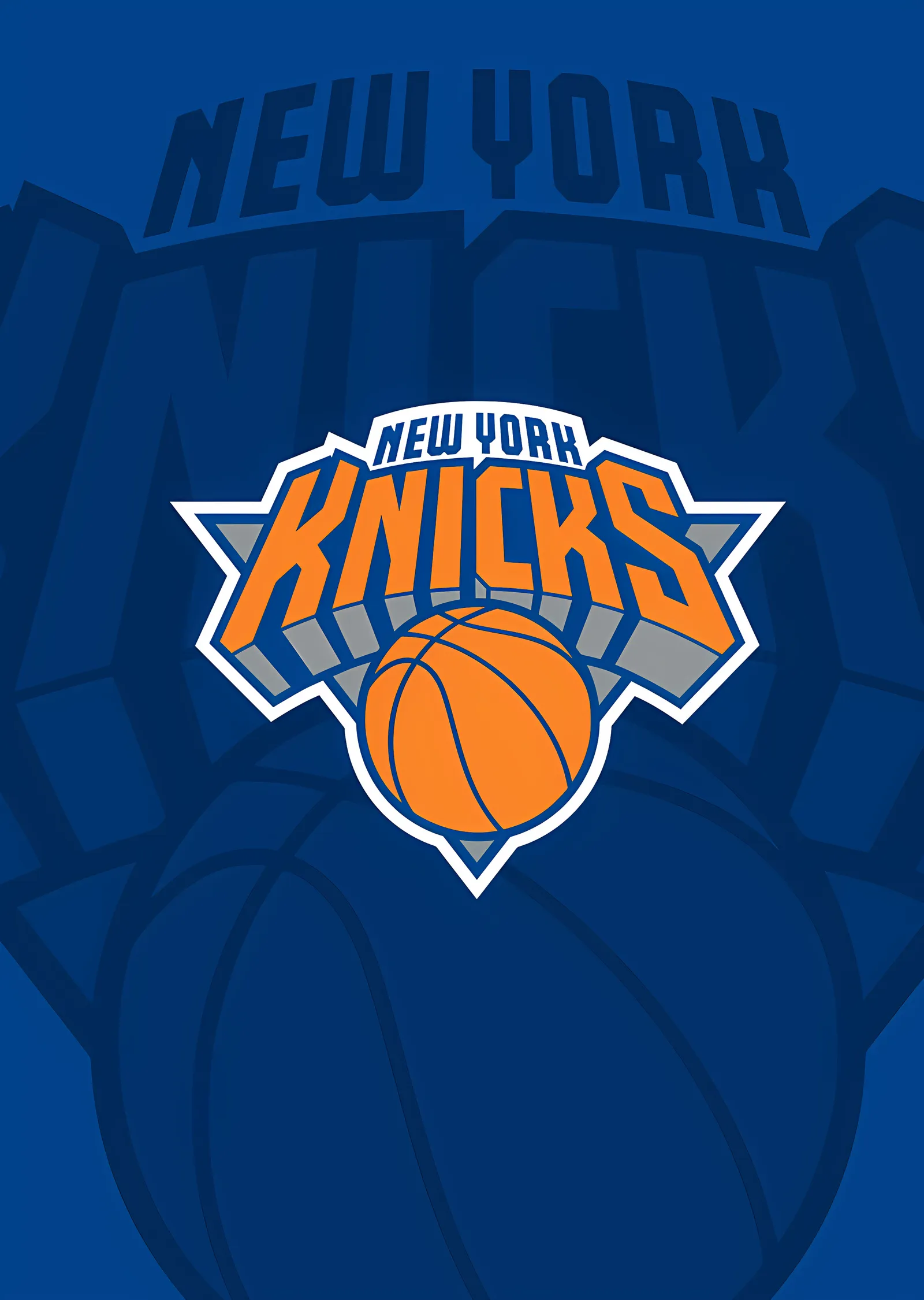 New York Knicks metal tablo