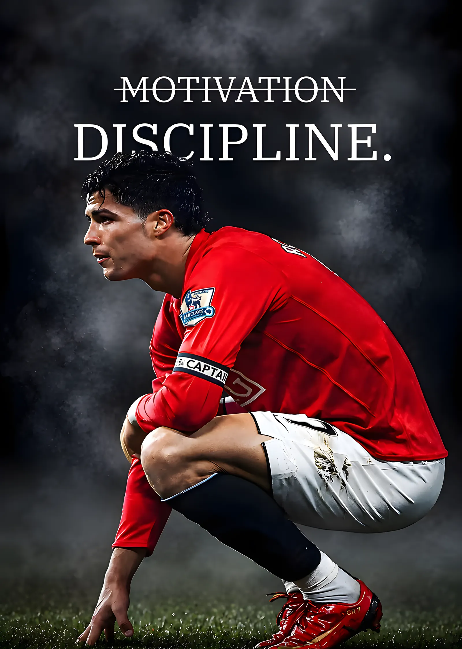 Discipline: Ronaldo metal tablo