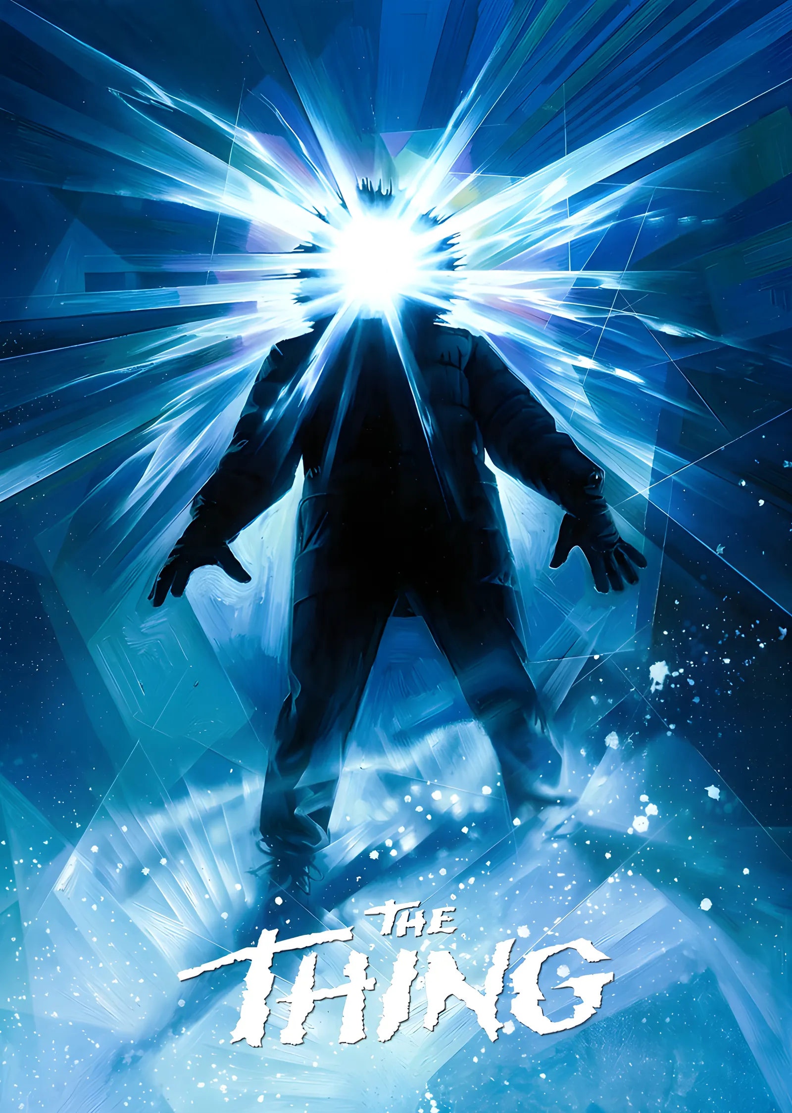 The Thing metal tablo