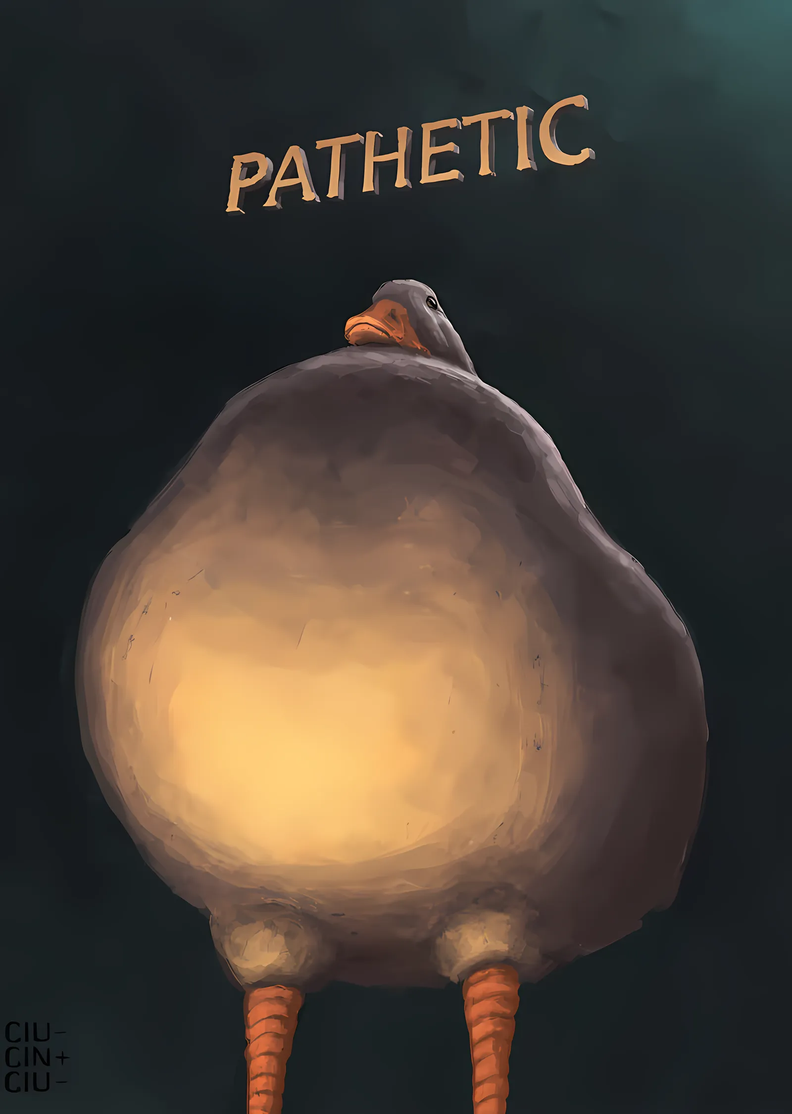 Pathetic metal tablo