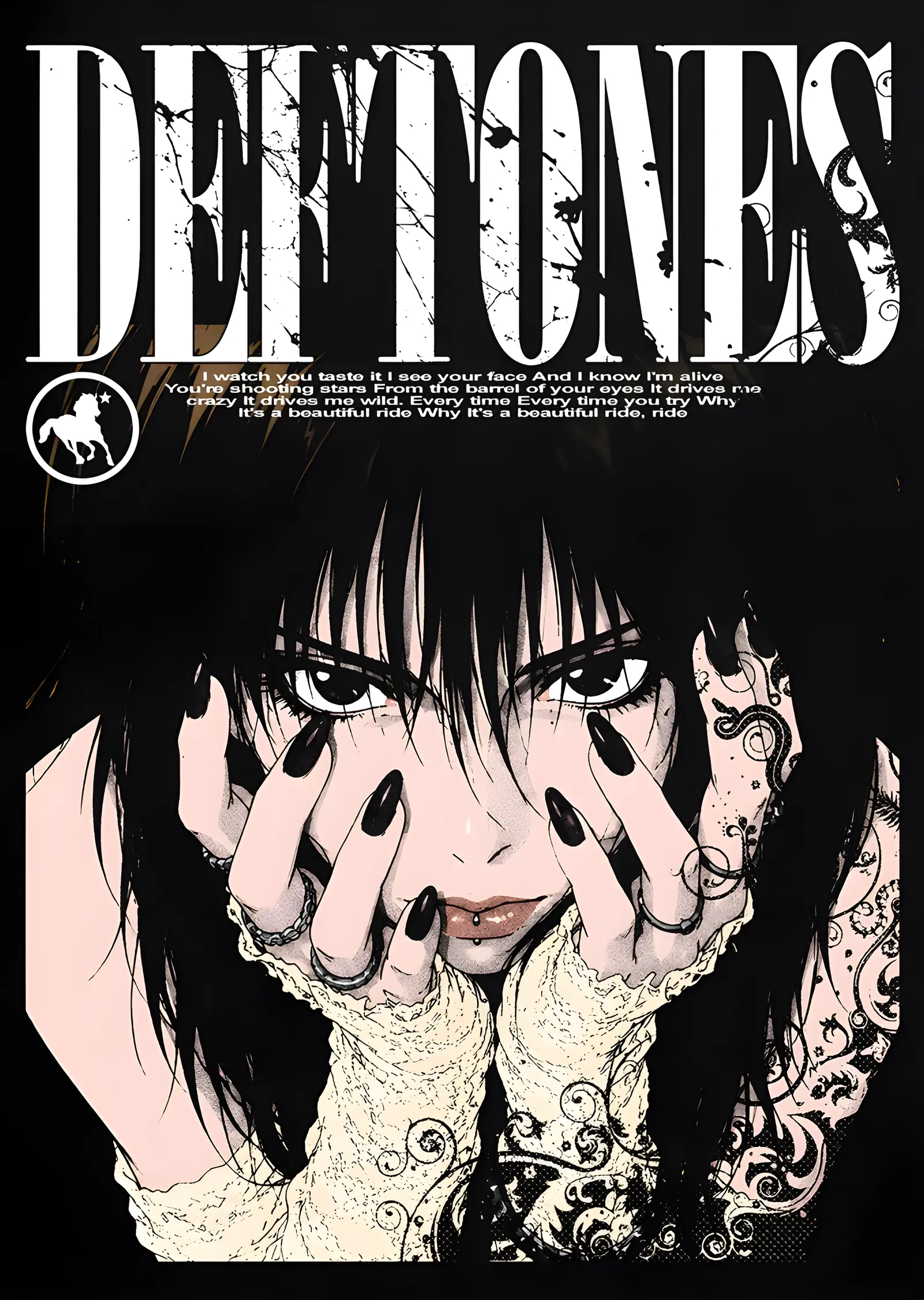 Deftones metal tablo