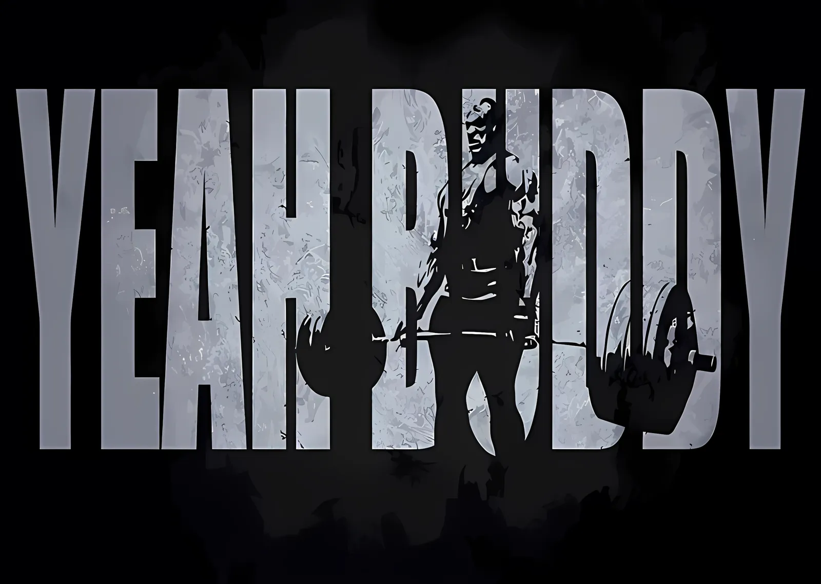 Yeah Buddy metal tablo