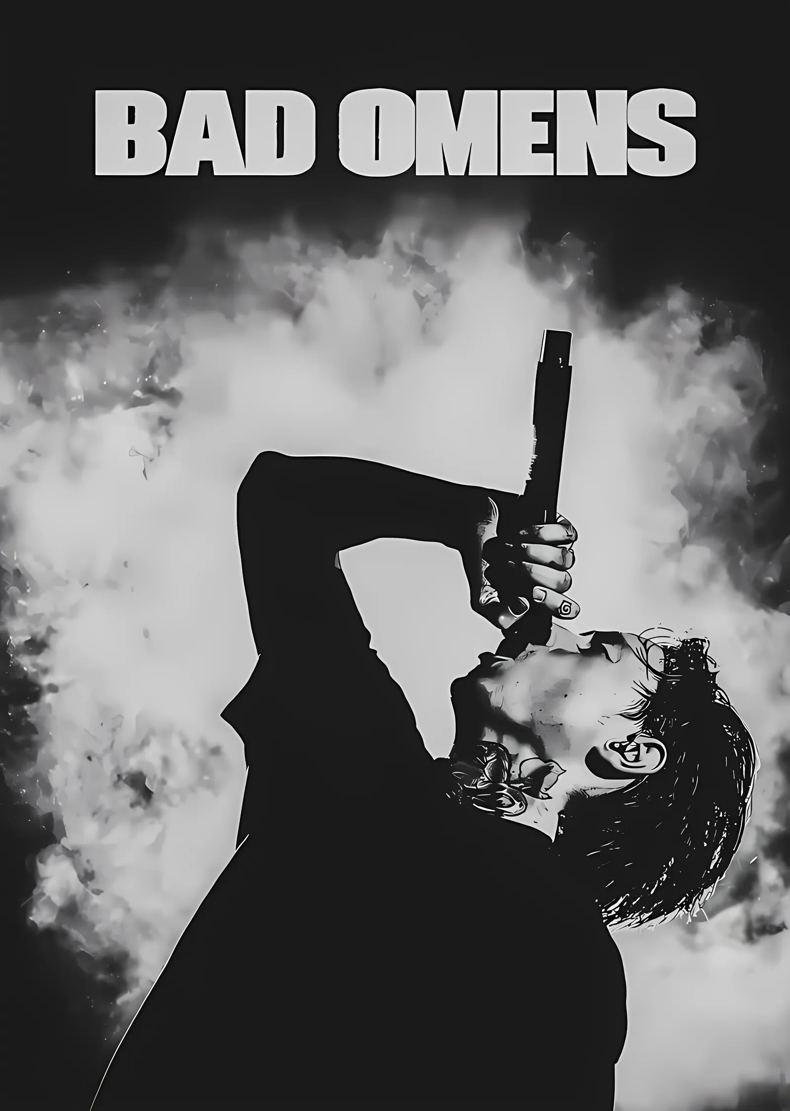 Bad Omens metal tablo
