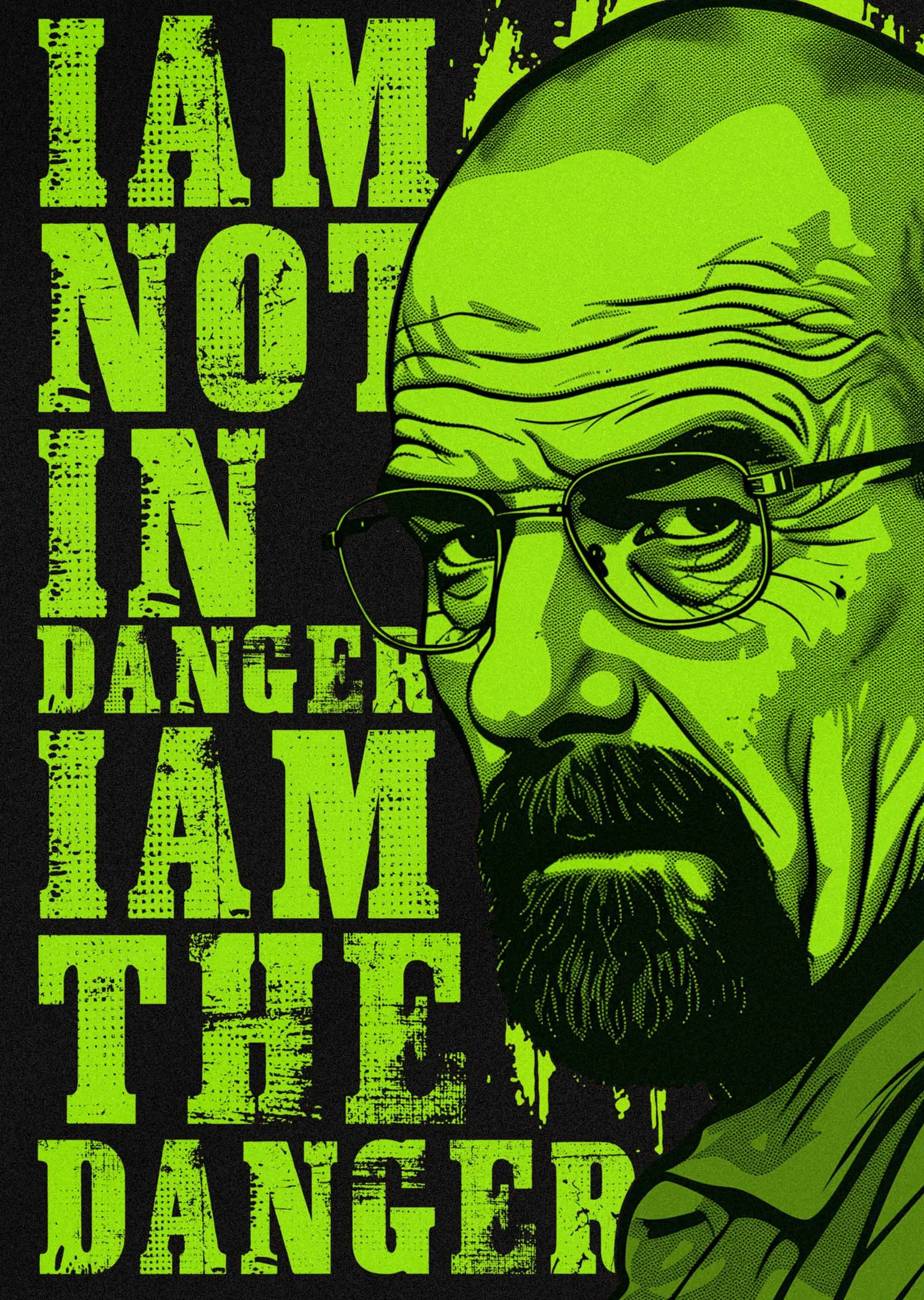 Breaking Bad: I Am the Danger metal tablo