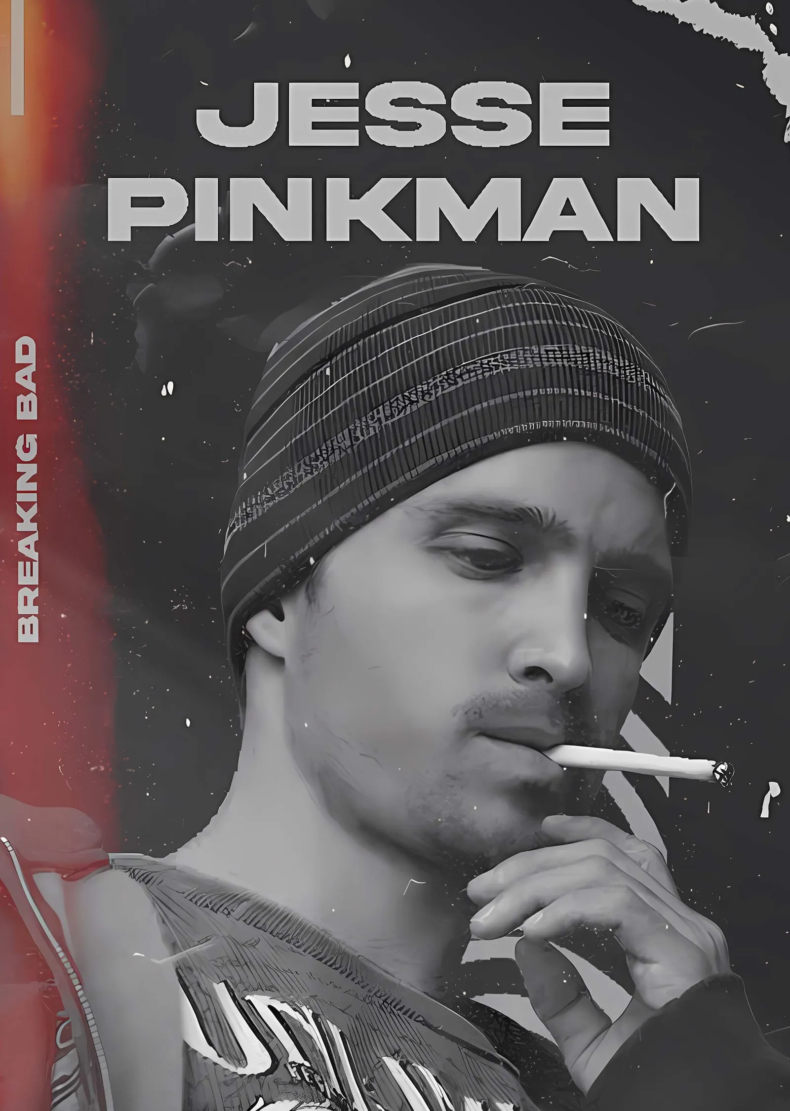Breaking Bad: Jesse Pinkman metal tablo